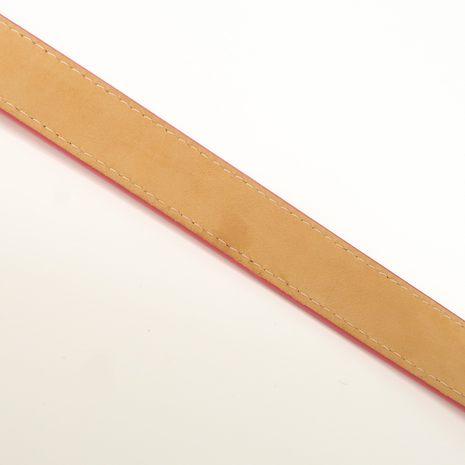 Louis Vuitton Monogram Vernis Leather Ceinture Belt 80/32 Framboise M9798