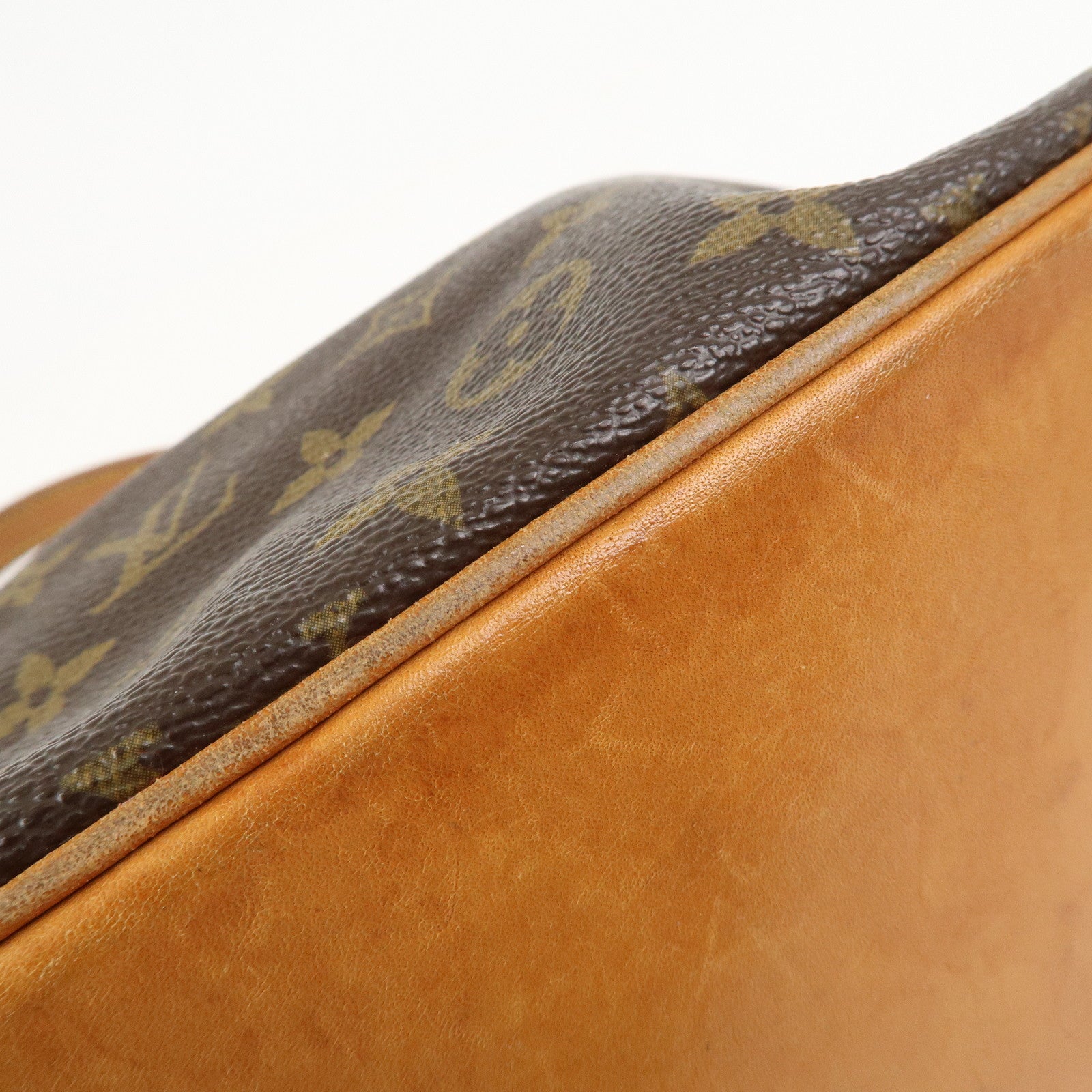 Louis Vuitton Monogram Petit Noe Shoulder Bag Brown M42226