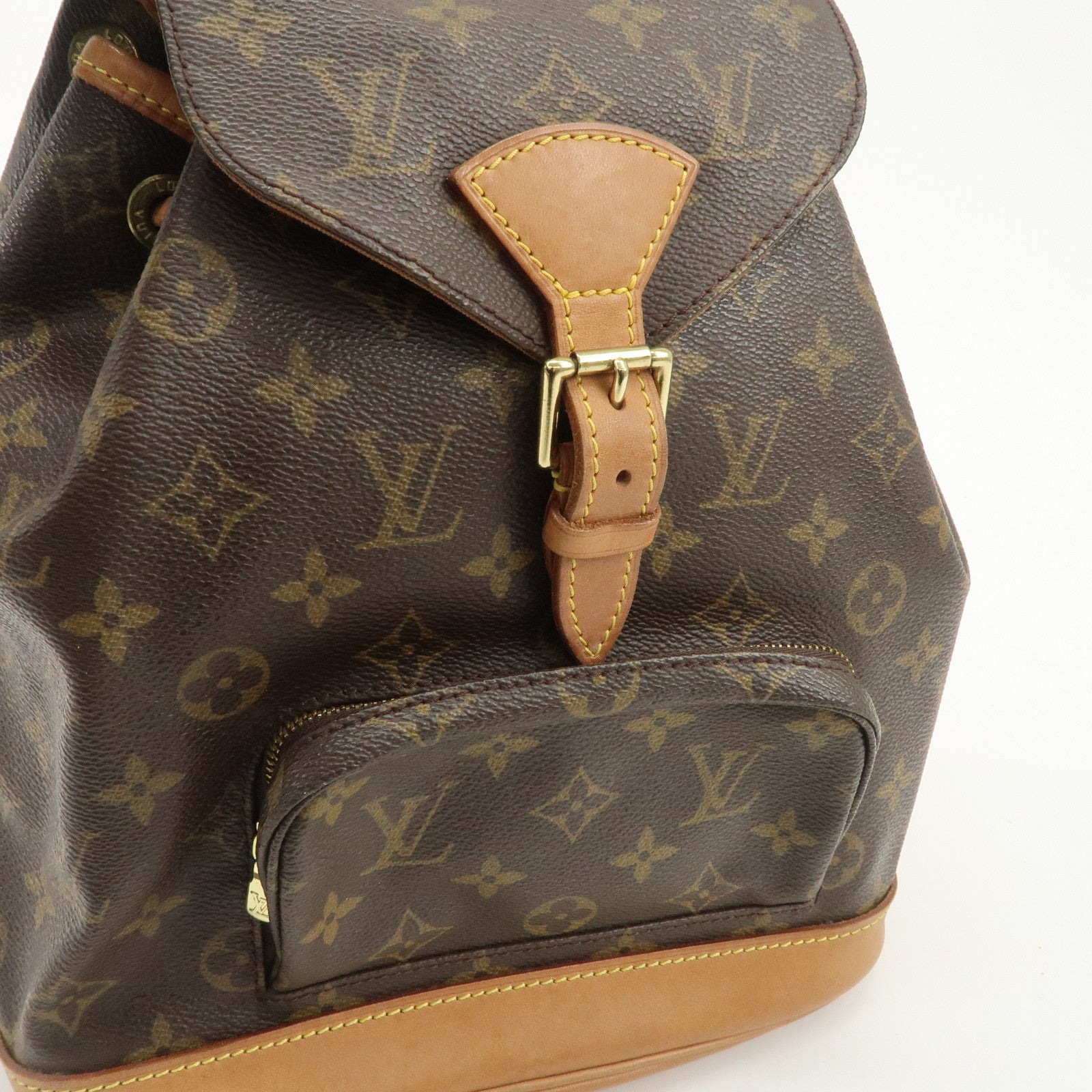 Louis Vuitton Monogram Montsouris MM Backpack Brown M51136