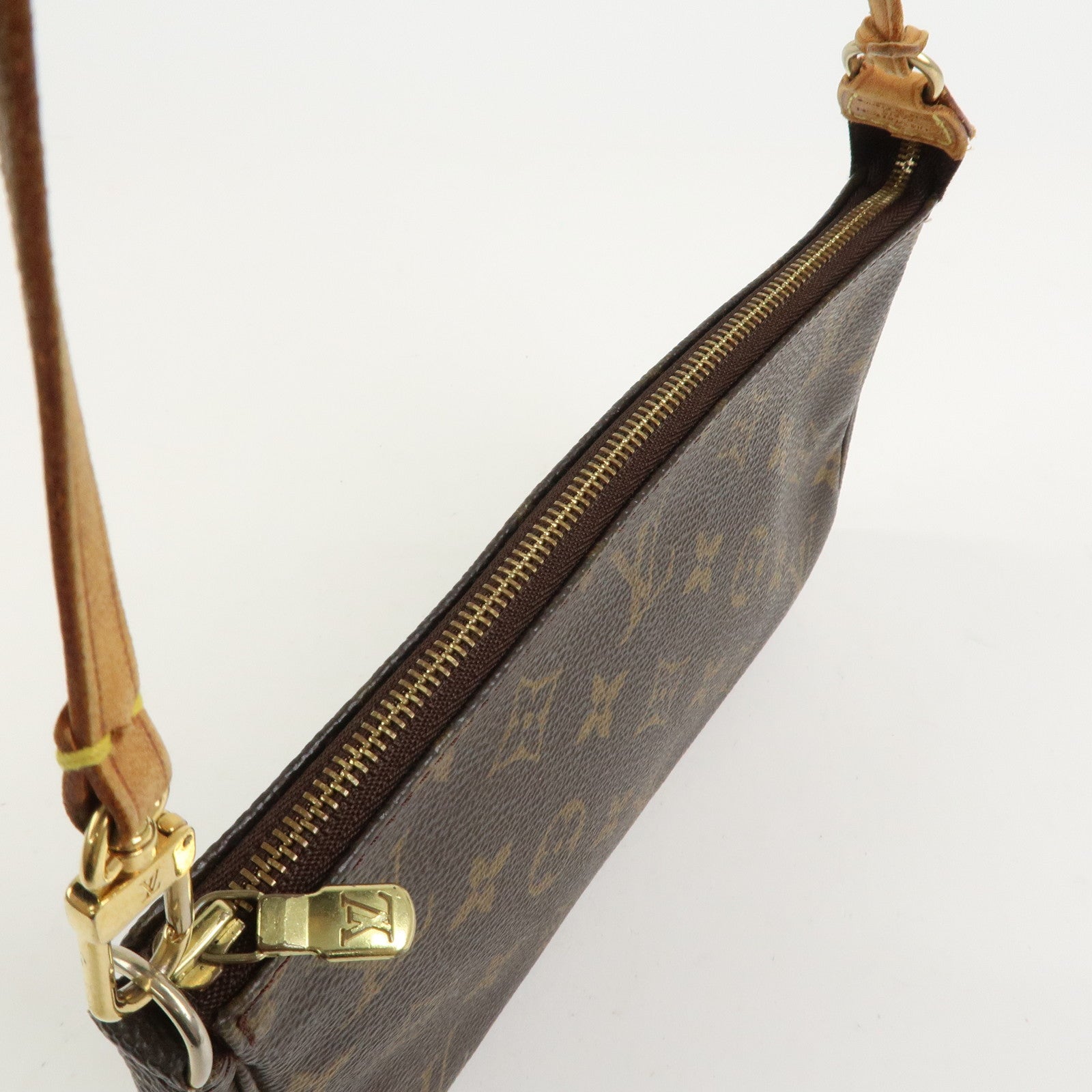 Louis Vuitton Monogram Pochette Accessoires Pouch Hand Bag M51980