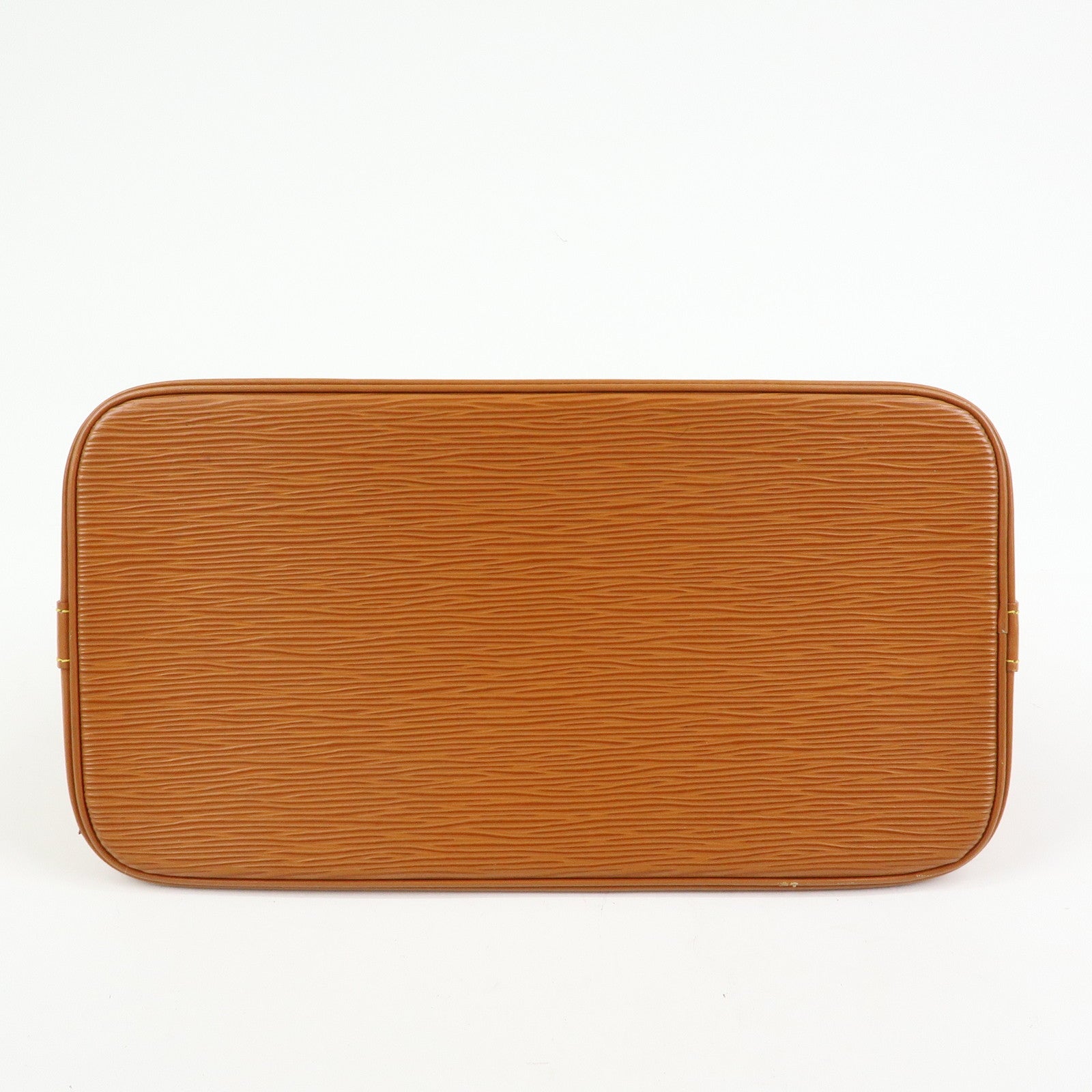 Louis Vuitton Epi Alma PM  Lether Hand Bag Zipang Gold M52148