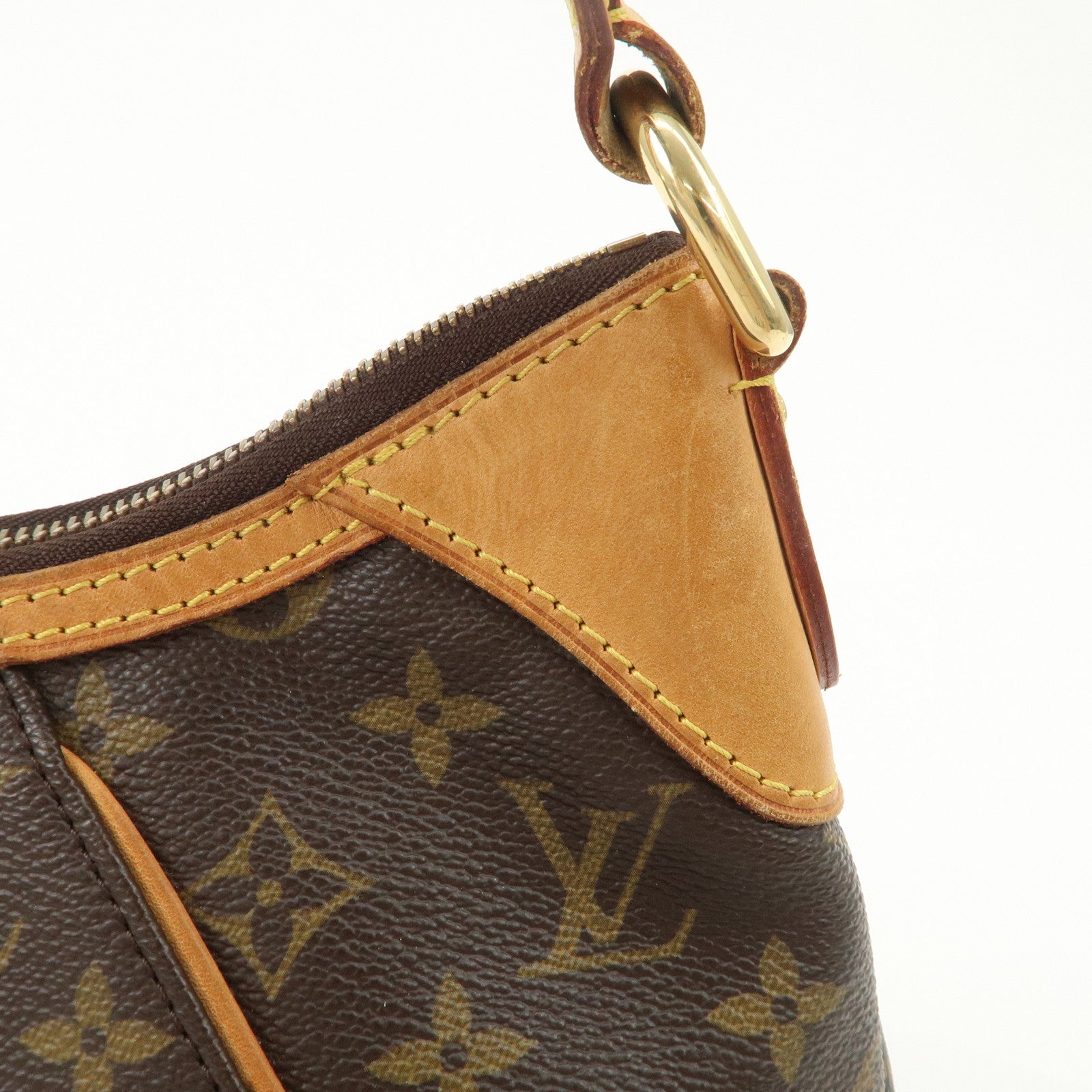 Louis Vuitton Monogram Thames PM Shoulder Bag Brown M56384 Used