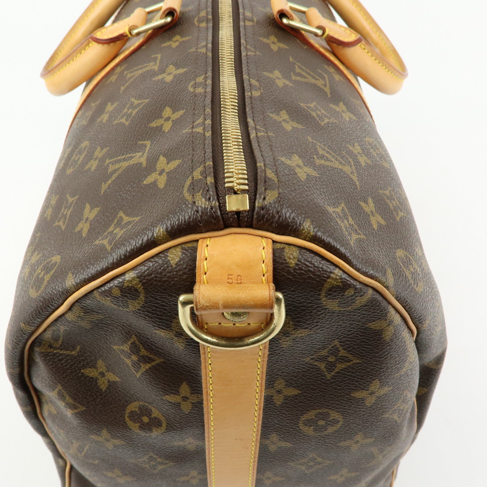 Louis Vuitton Monogram Keep All Bandouliere 50 Boston Bag M41416