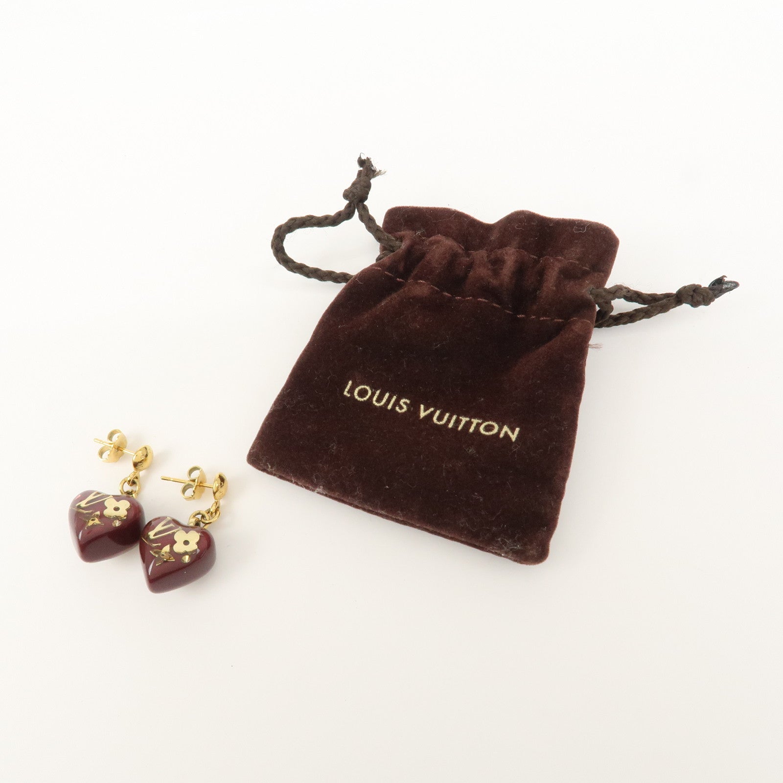 Louis Vuitton Boucles d’oreilles Coeur Inclusion Earrings M66210