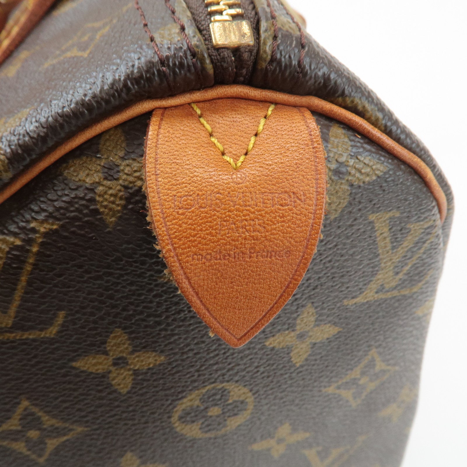 Louis Vuitton Monogram Speedy 30 Boston Bag Hand Bag Brown M41526