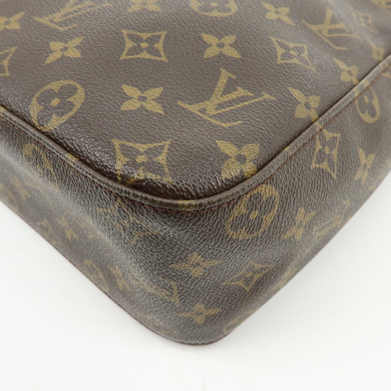Louis Vuitton Monogram Looping GM Shoulder Bag Brown M51145