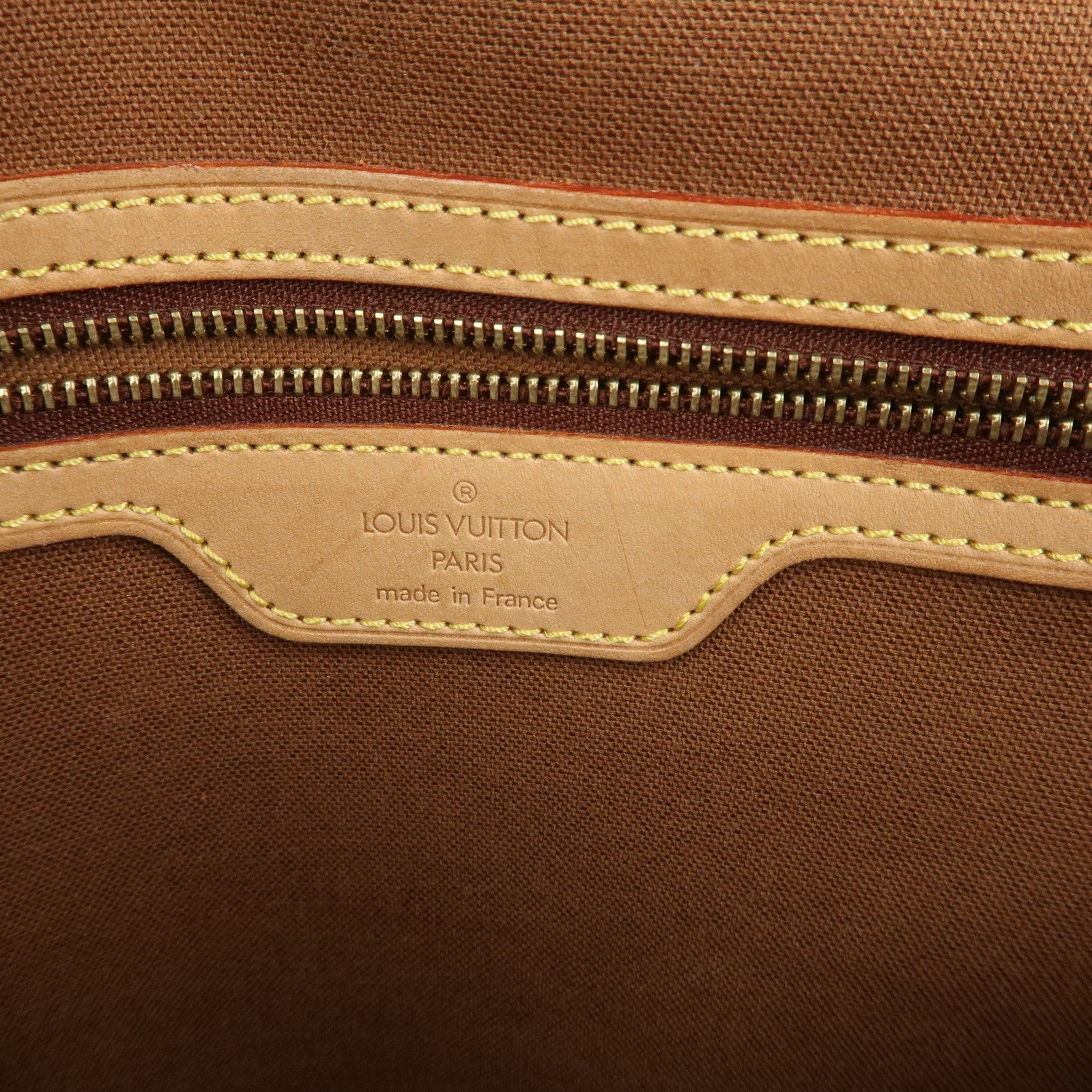Louis Vuitton Monogram Abbesses Messenger Bag Brown M45257