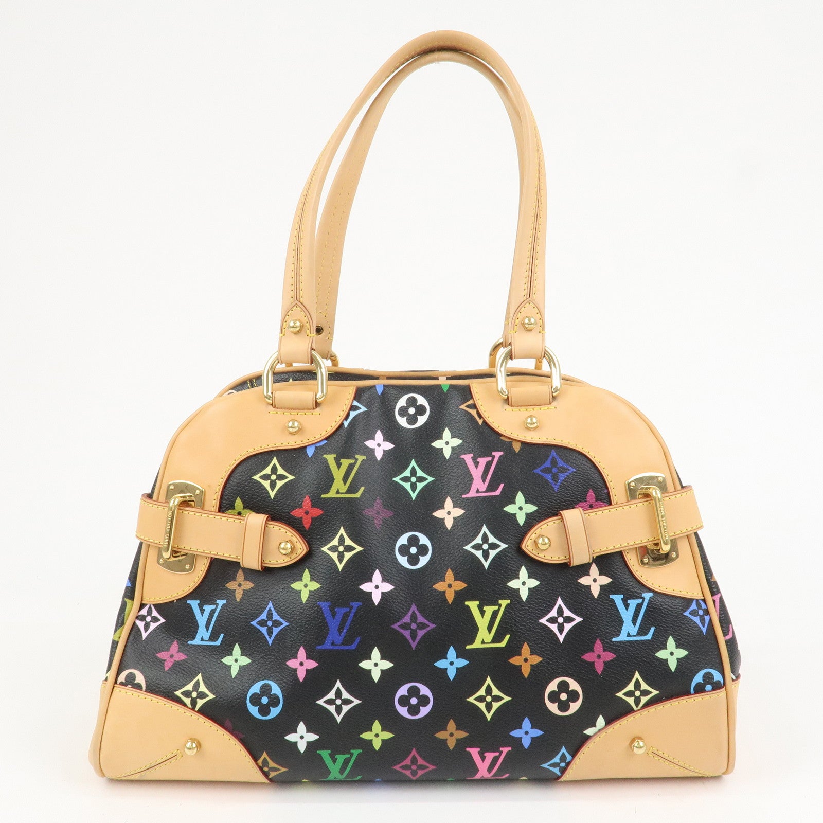 Louis Vuitton Monogram Multicolor Claudia Hand Bag M40194
