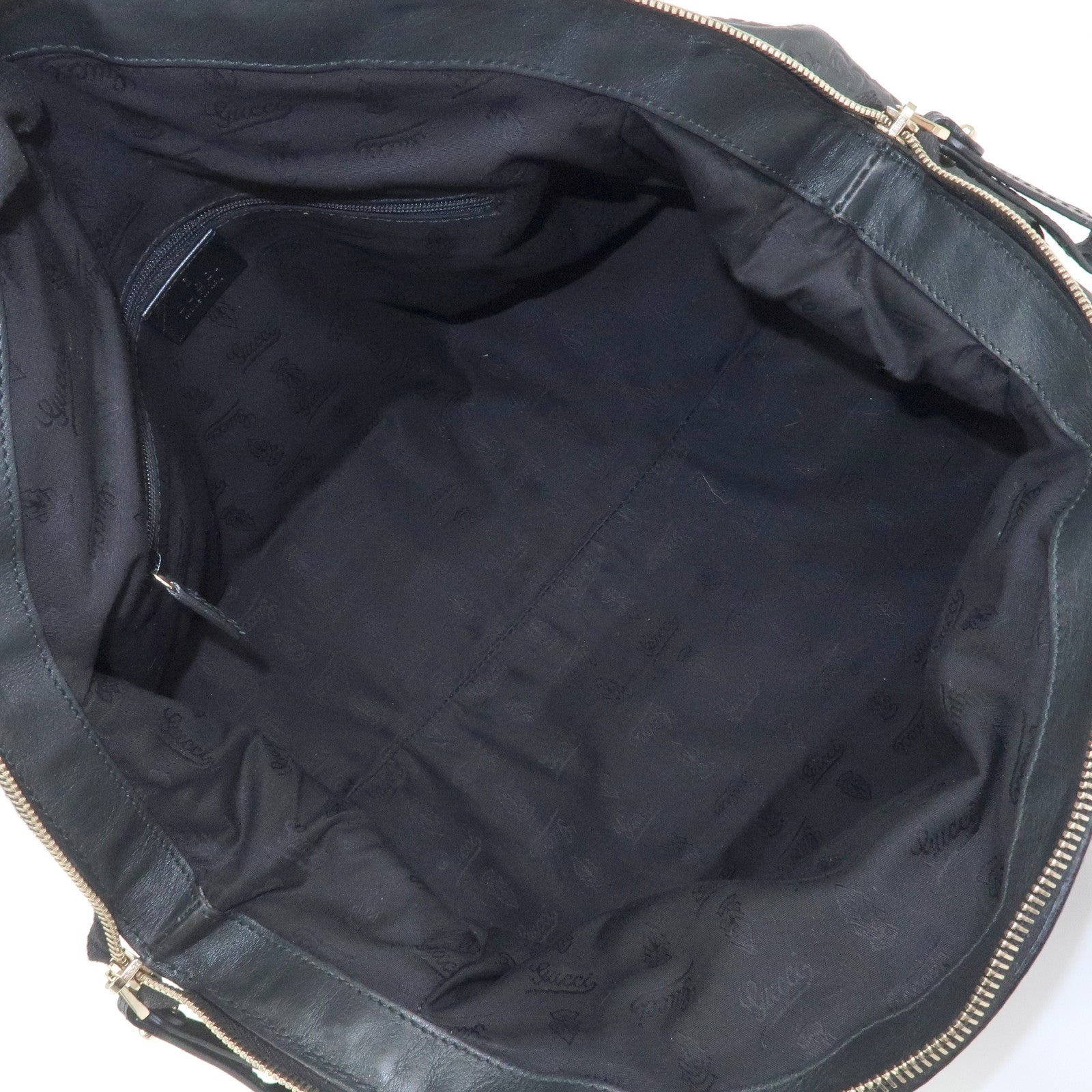 GUCCI Sukey Interlocking G Guccissima Leather 2Way Bag 223974