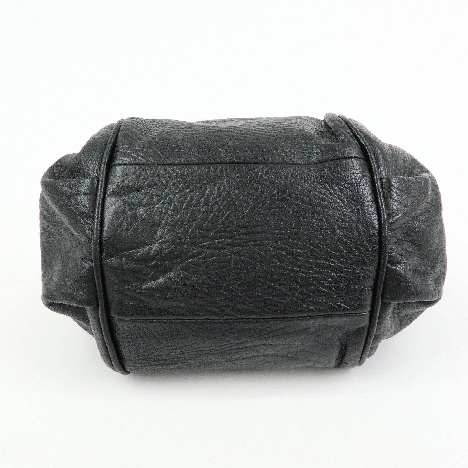 Chloe Etel Leather 2Way Bag Hand Bag Shoulder Bag Black