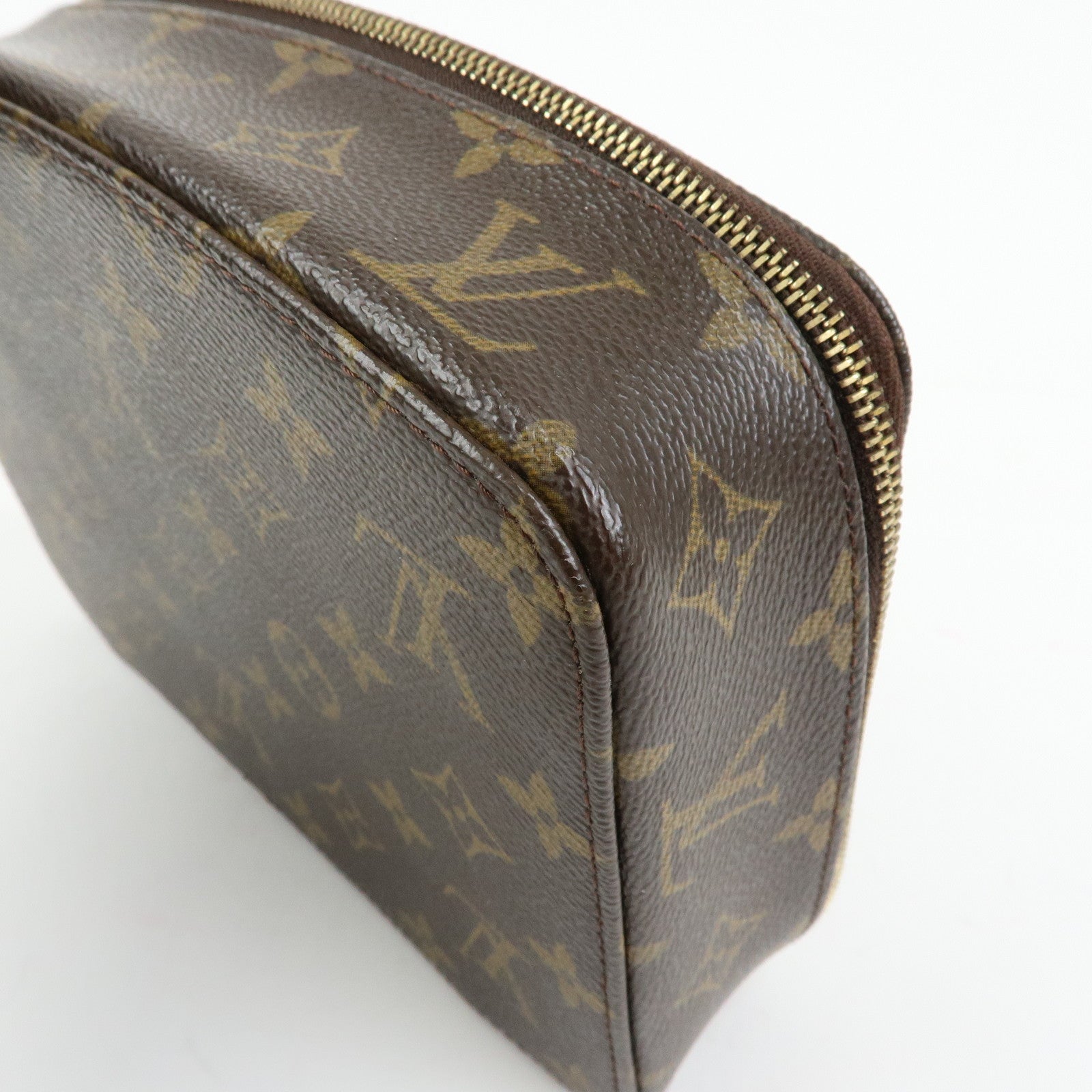 Louis Vuitton Monogram Posh Monte Carlo Jewelry Box Brown M47350