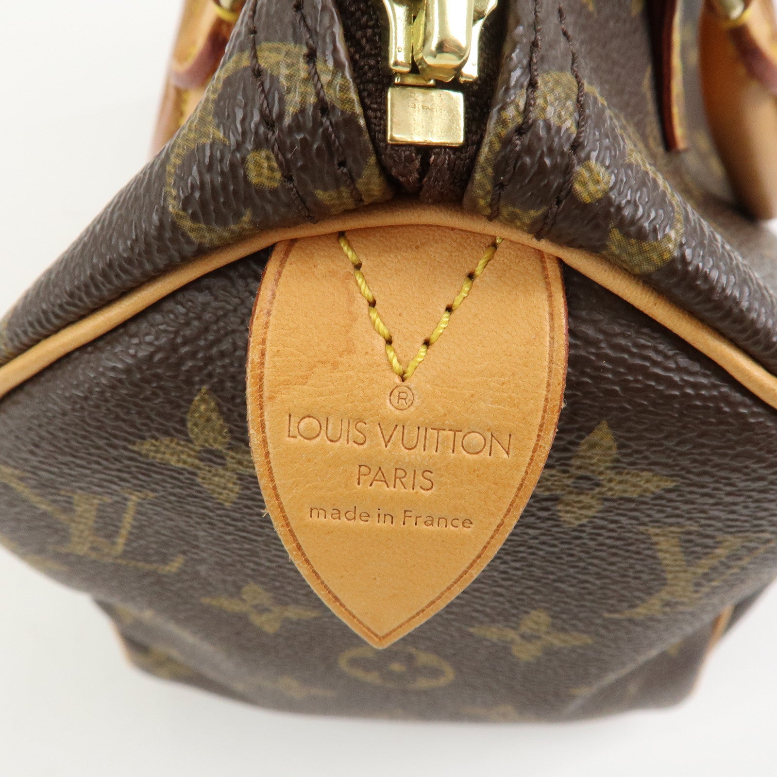 Louis Vuitton Monogram Speedy 25 Boston Bag Hand Bag Brown M41528