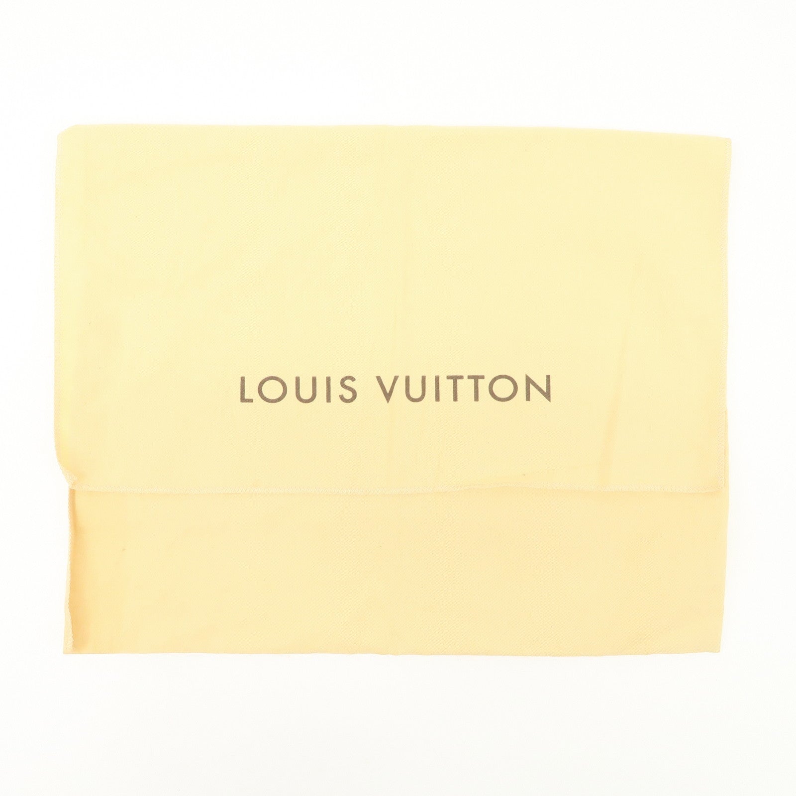 Louis Vuitton Set Of 10 Dust Bag Storage Bag Flap Style Beige