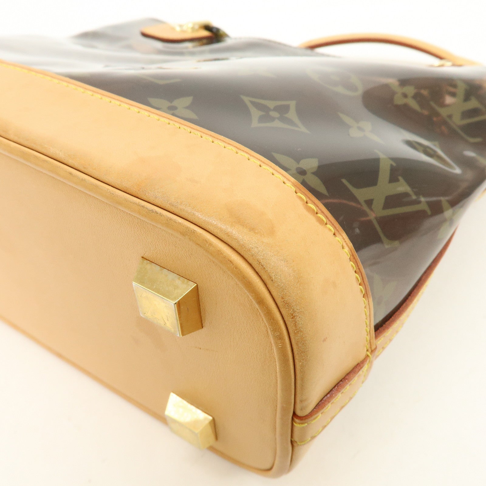 Louis Vuitton Monogram Cabas Ambre PM Tote Bag Clear Brown M92502