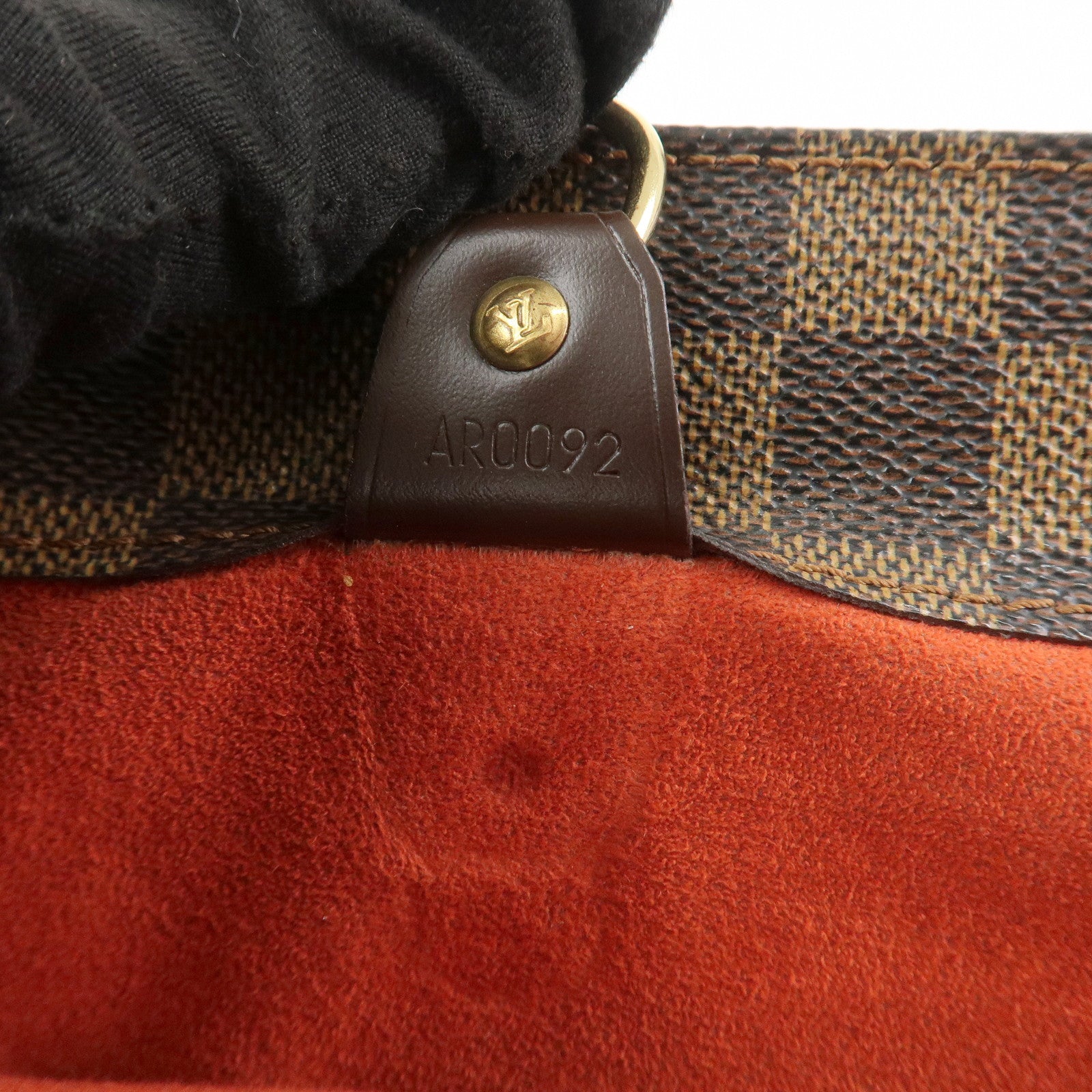 Louis Vuitton Damier Canvas Leather Ballorie Shoulder Bag N51123