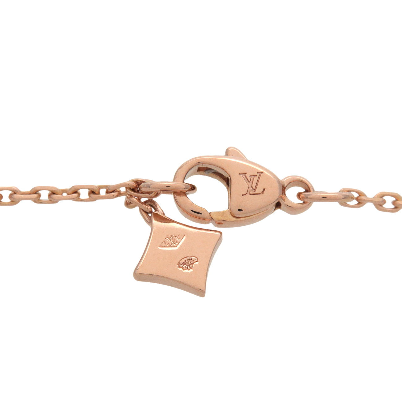 Louis Vuitton Pendantif Star Blossom Diamond Necklace 750PG Q93710