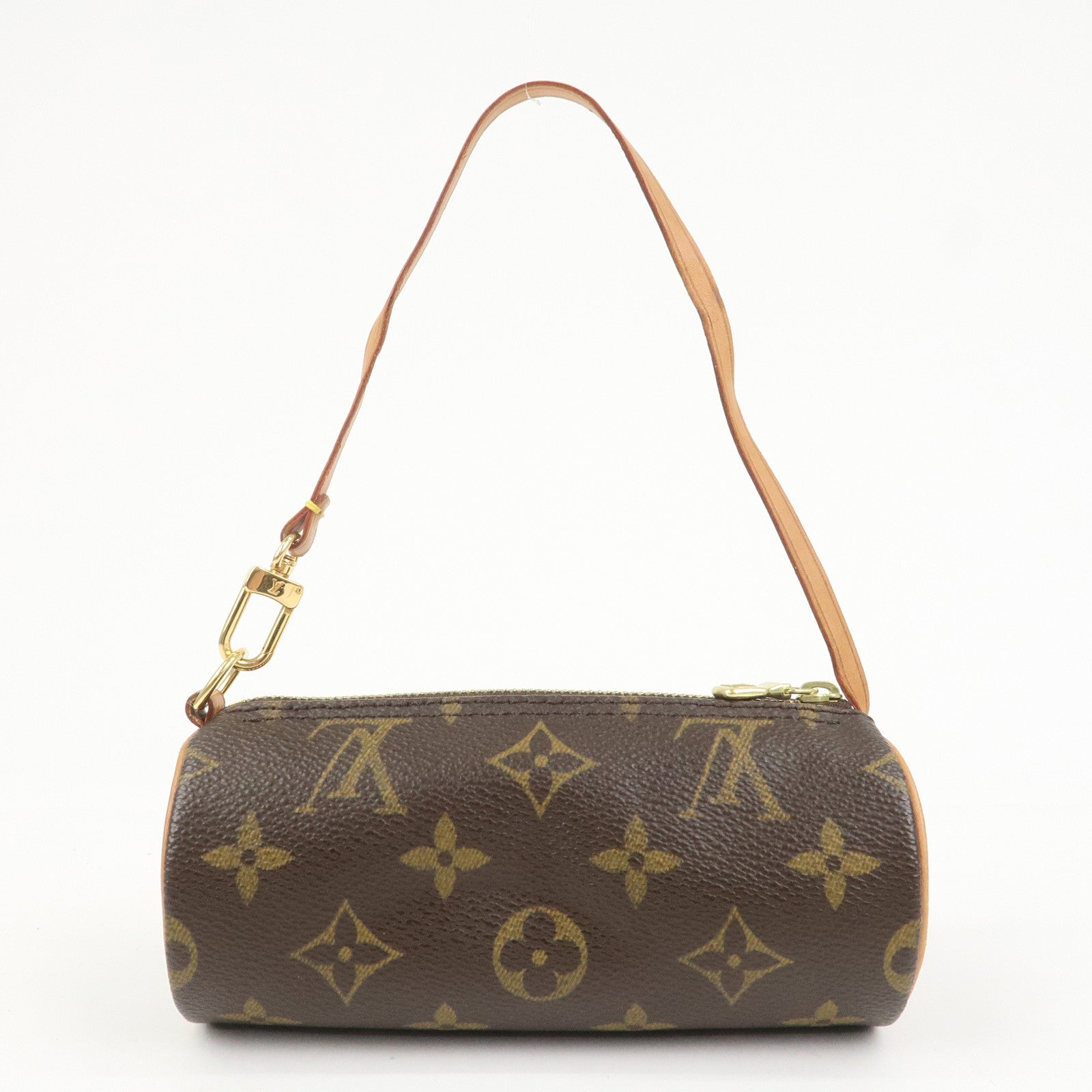 Louis Vuitton Monogram Mini Pouch for Papillon Bag New Style Brown