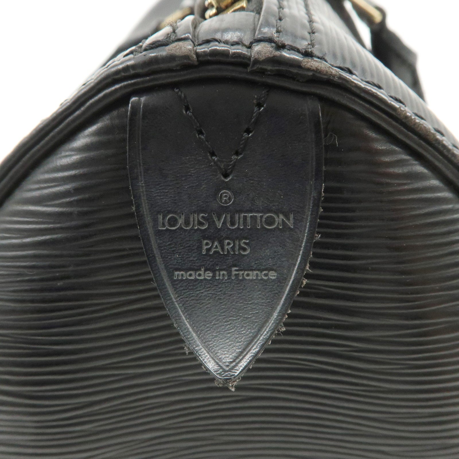 Louis Vuitton Epi Speedy 35 Boston Bag Hand Bag Noir Black M42992