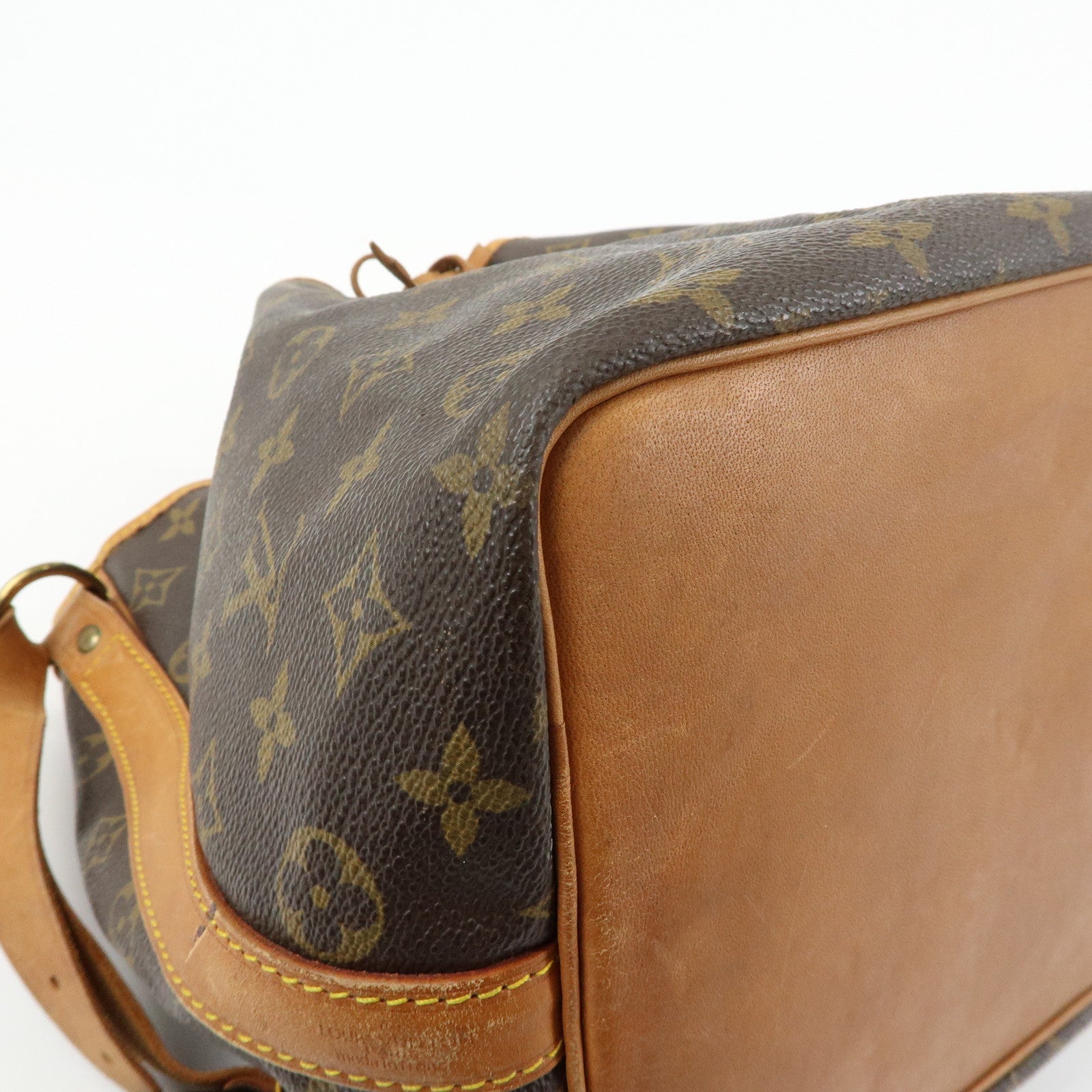 Louis Vuitton Monogram Petit Noe Shoulder Bag Brown M42226