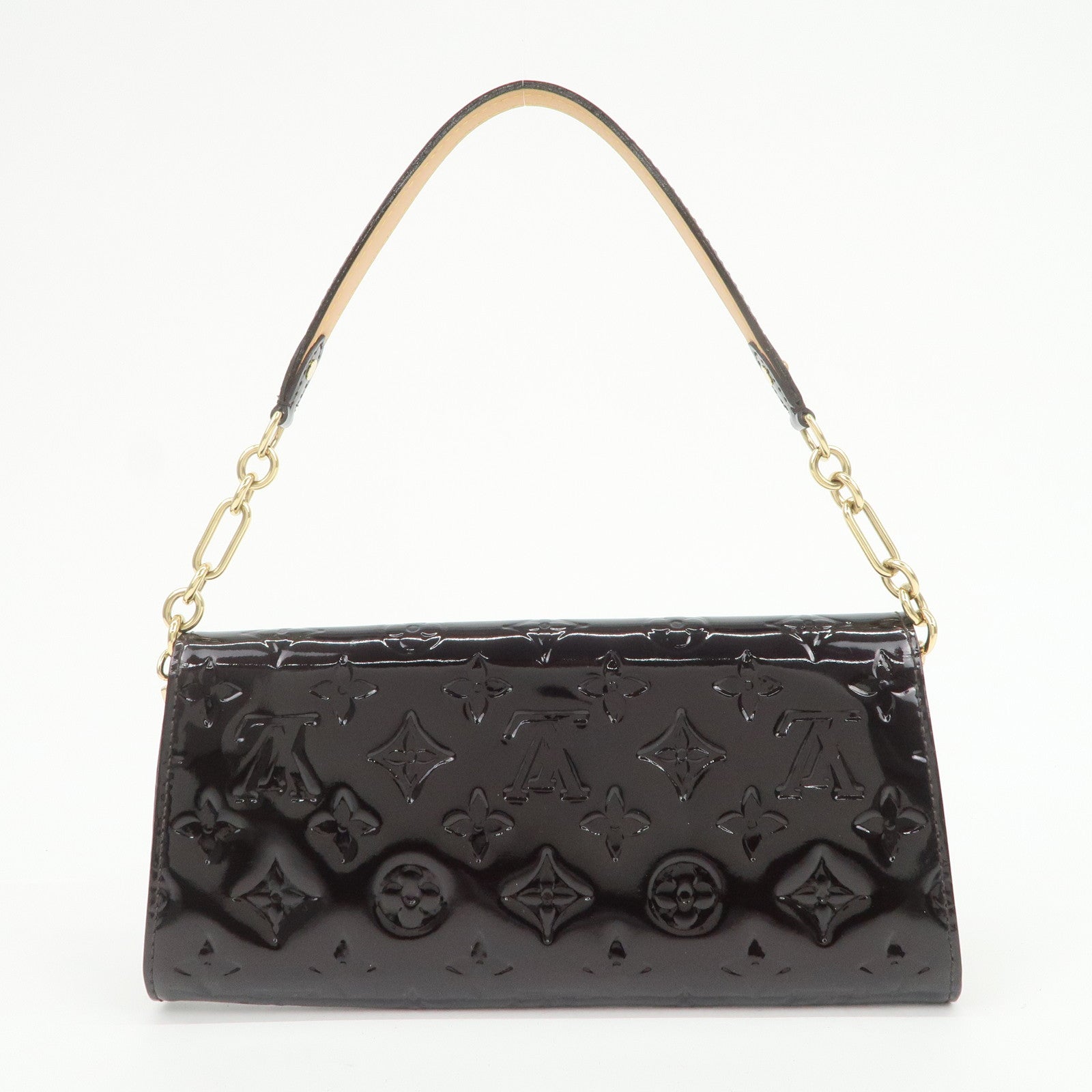Louis Vuitton Monogram Vernis Sunset Boulevard Hand Bag M93542