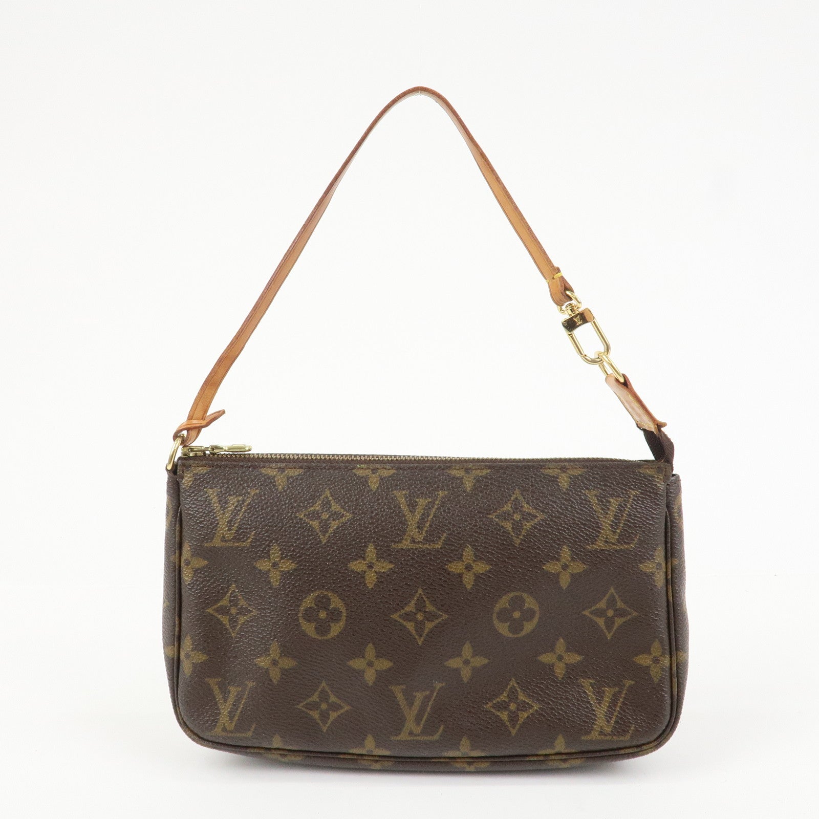 Louis Vuitton Monogram Pochette Accessoires Pouch Hand Bag M51980