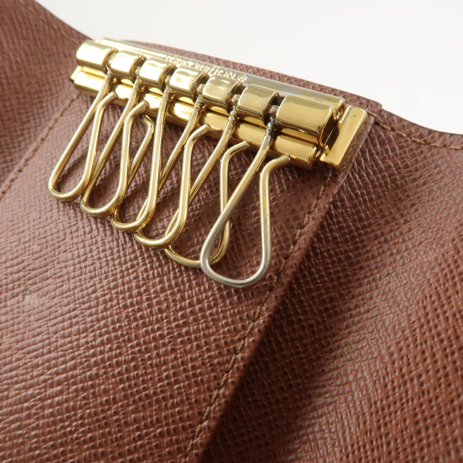 Louis Vuitton Monogram Multicles 6 Key Case Key Holder Brown M62630