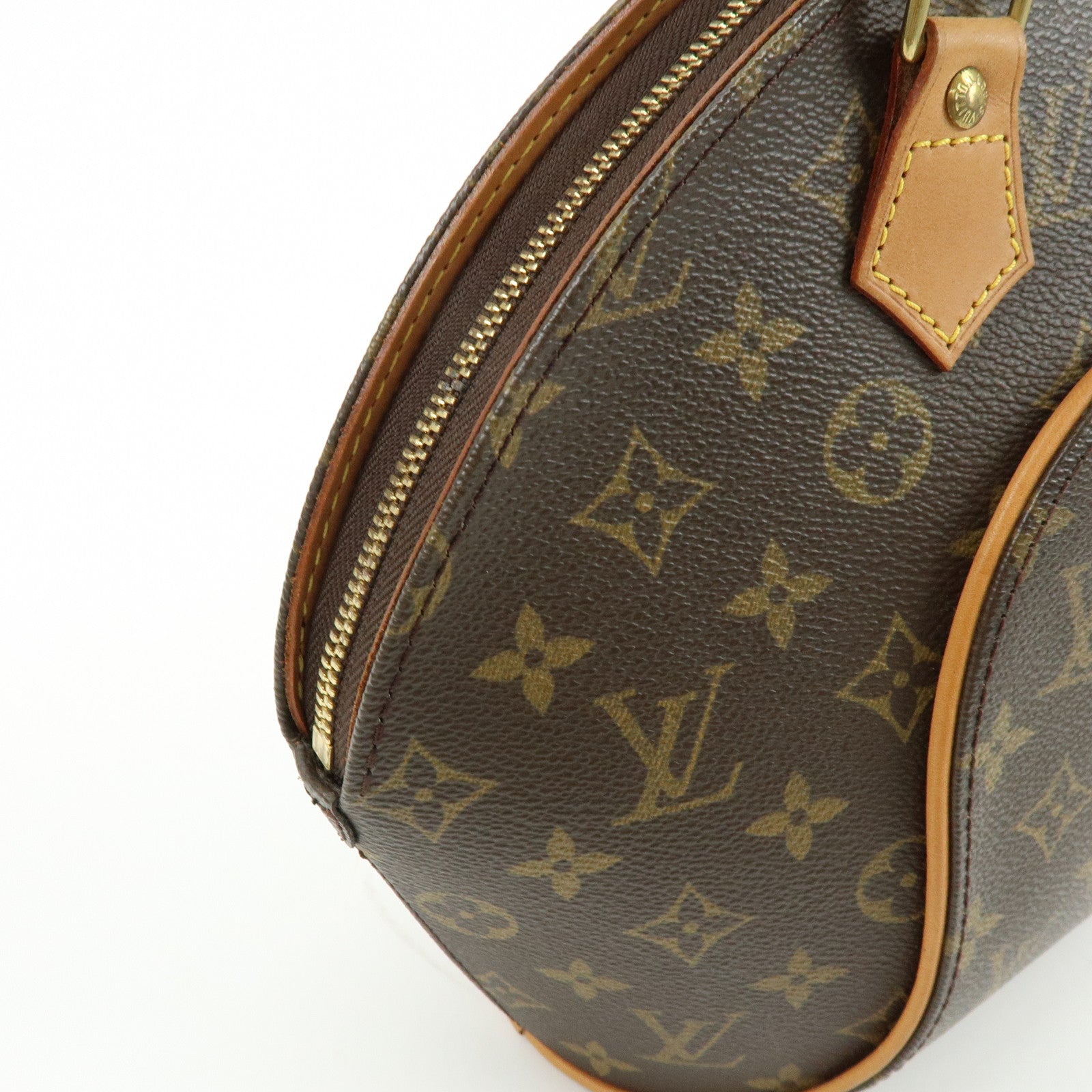 Louis Vuitton Monogram Ellipse PM Hand Bag Brown M51127
