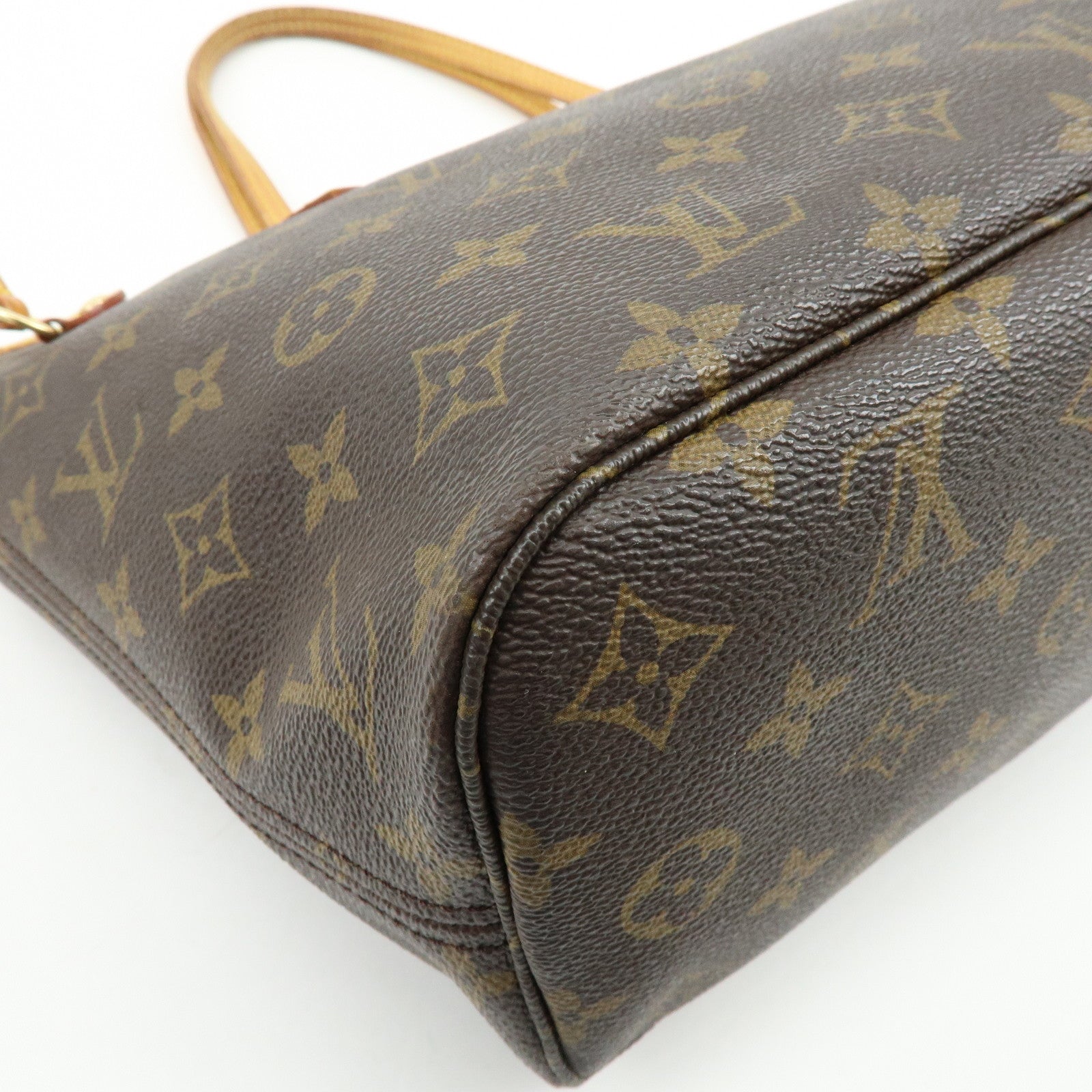 Louis Vuitton Monogram Neverfull PM Tote Bag Hand Bag M40155