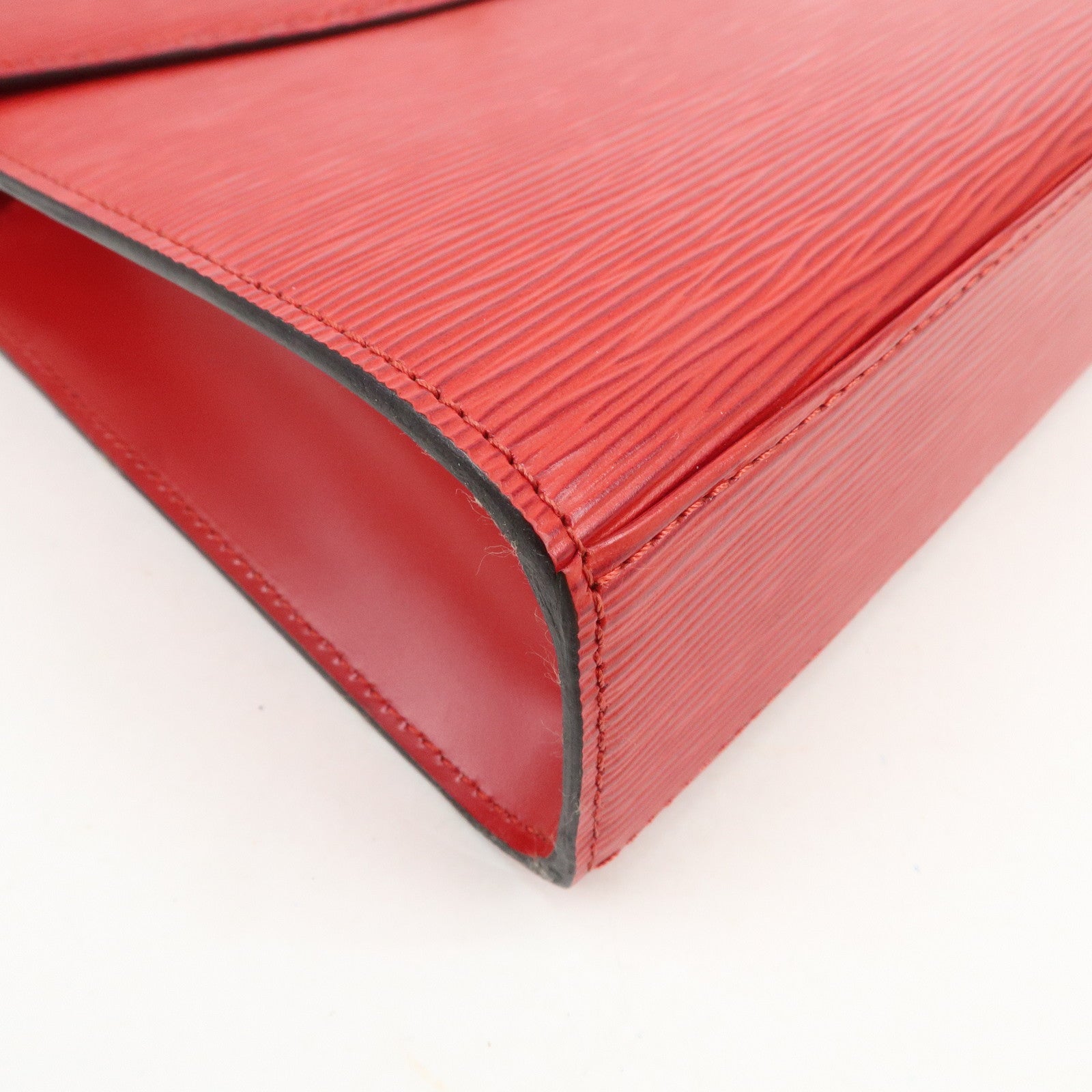 Louis Vuitton Epi Leather Marceau Hand Bag Castilian Red M52377