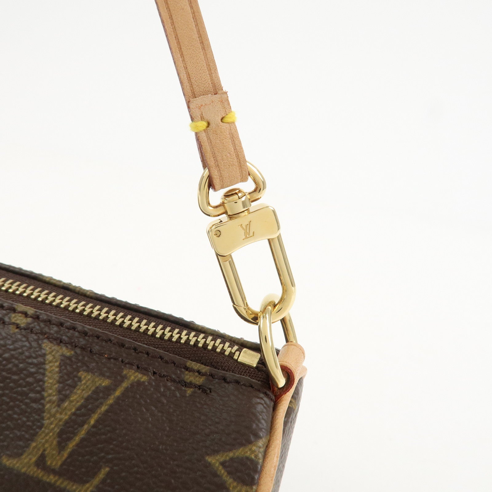 Louis Vuitton Monogram Mini Pouch for Papillon Bag Brown