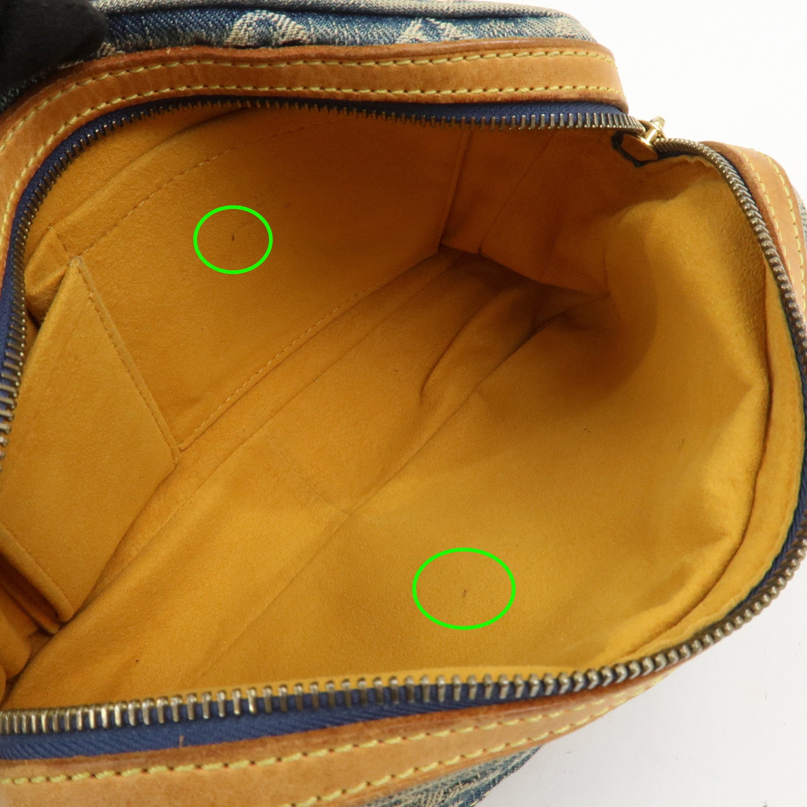 Louis Vuitton Monogram Denim Bum Bag Waist Bag Blue M95347