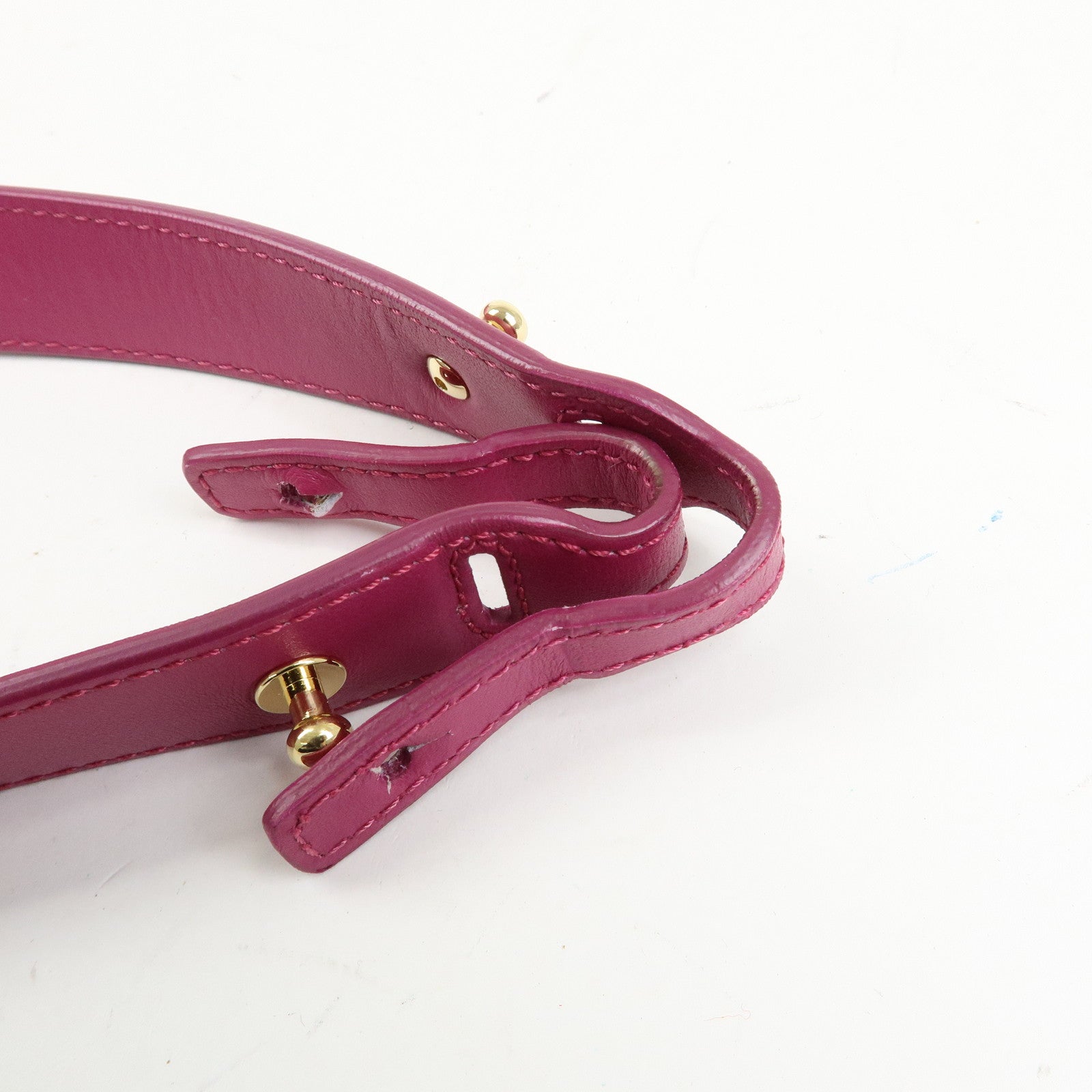 Ferragamo Gancini Nylon Leather 2Way Bag Hand Bag Shoulder Bag Pink