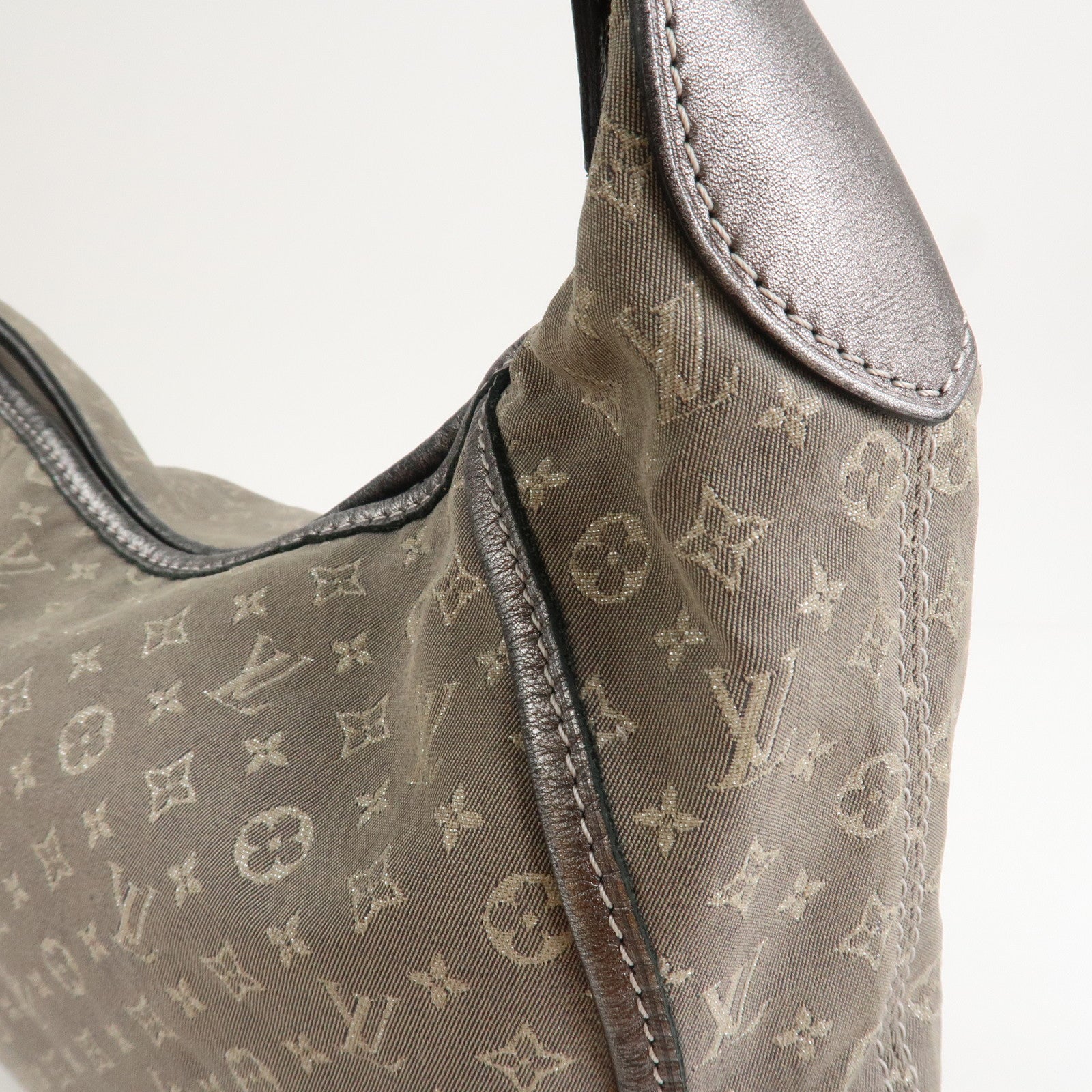 Louis Vuitton Monogram Mini Lin Manon MM ShoulderBag Platine M95618