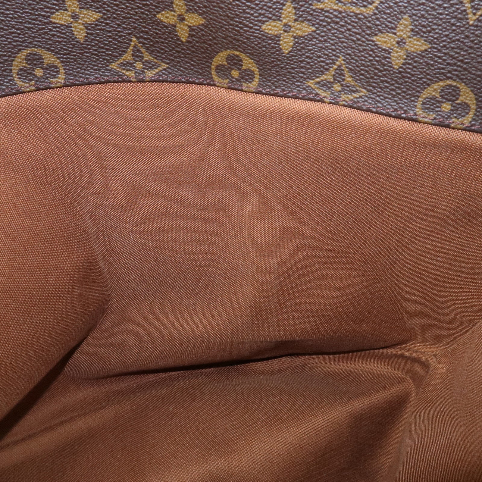Louis Vuitton Monogram Sac Shopping Shoulder Bag Brown M51108