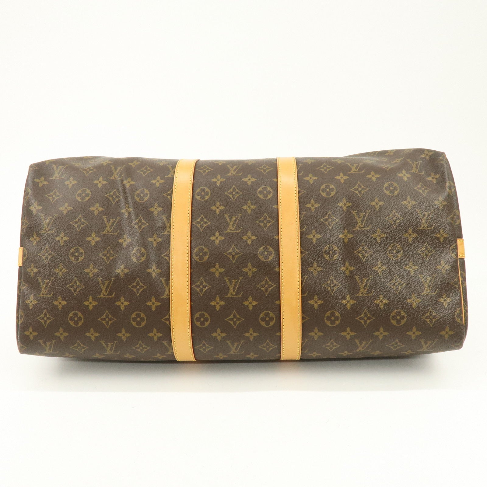 Louis Vuitton Monogram Keep All Bandouliere 55 Boston Bag M41414