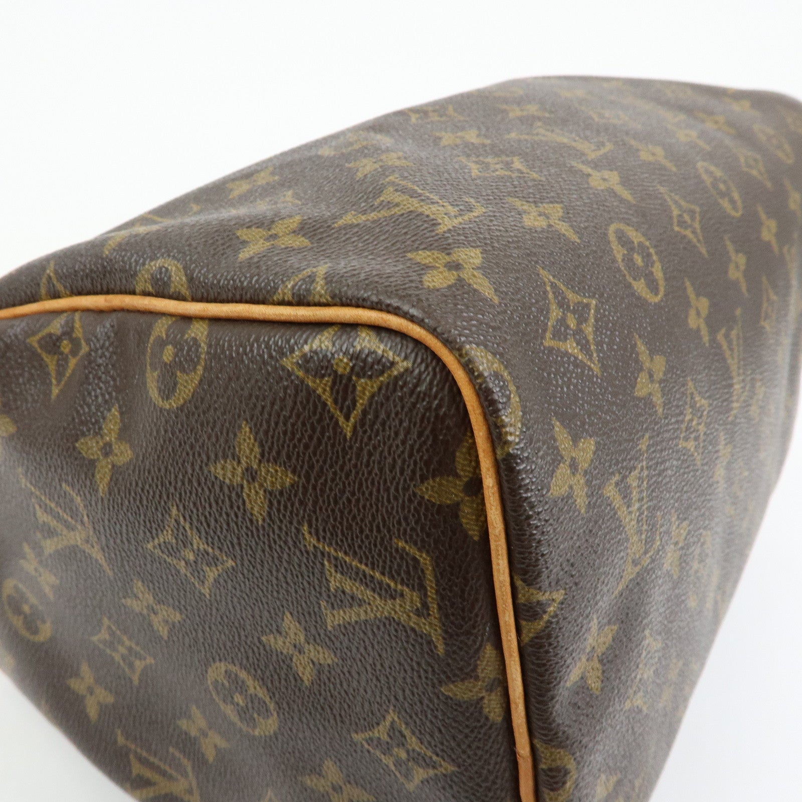 Louis Vuitton Monogram Speedy 30 Boston Bag Hand Bag Brown M41526