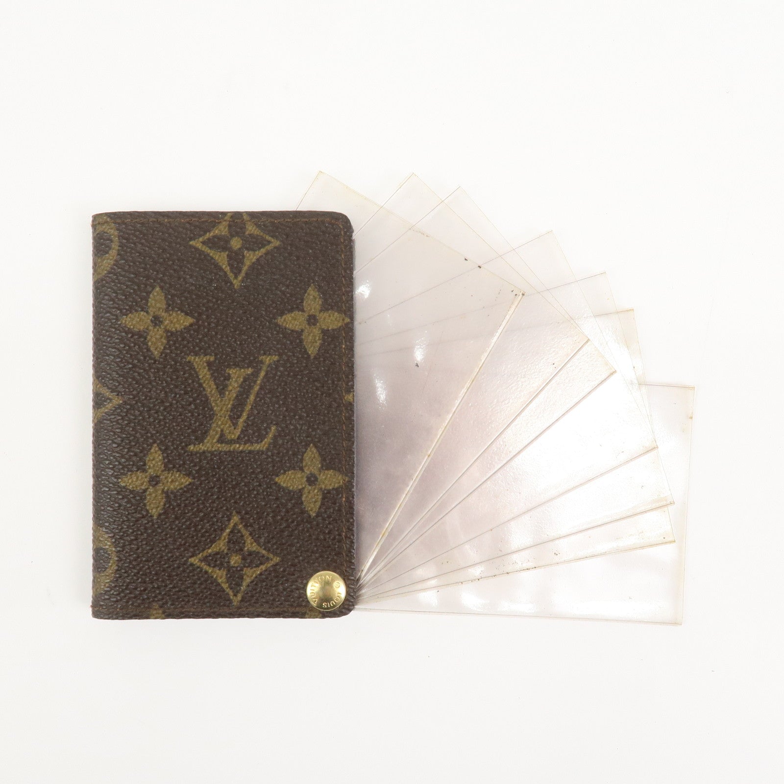 Louis Vuitton Monogram Porte Cartes Credit Pression M60937