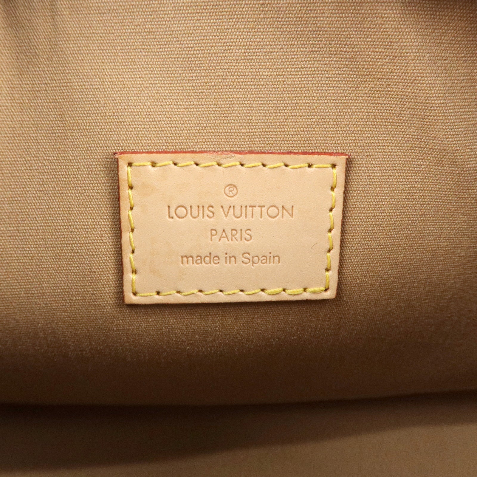 Louis Vuitton Monogram Vernis Mallory Square Hand Bag M91197 Used