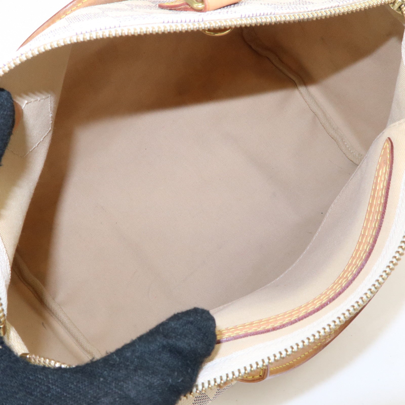 Louis Vuitton Damier Azur Speedy 30 Hand Bag Boston Bag N41533 Used