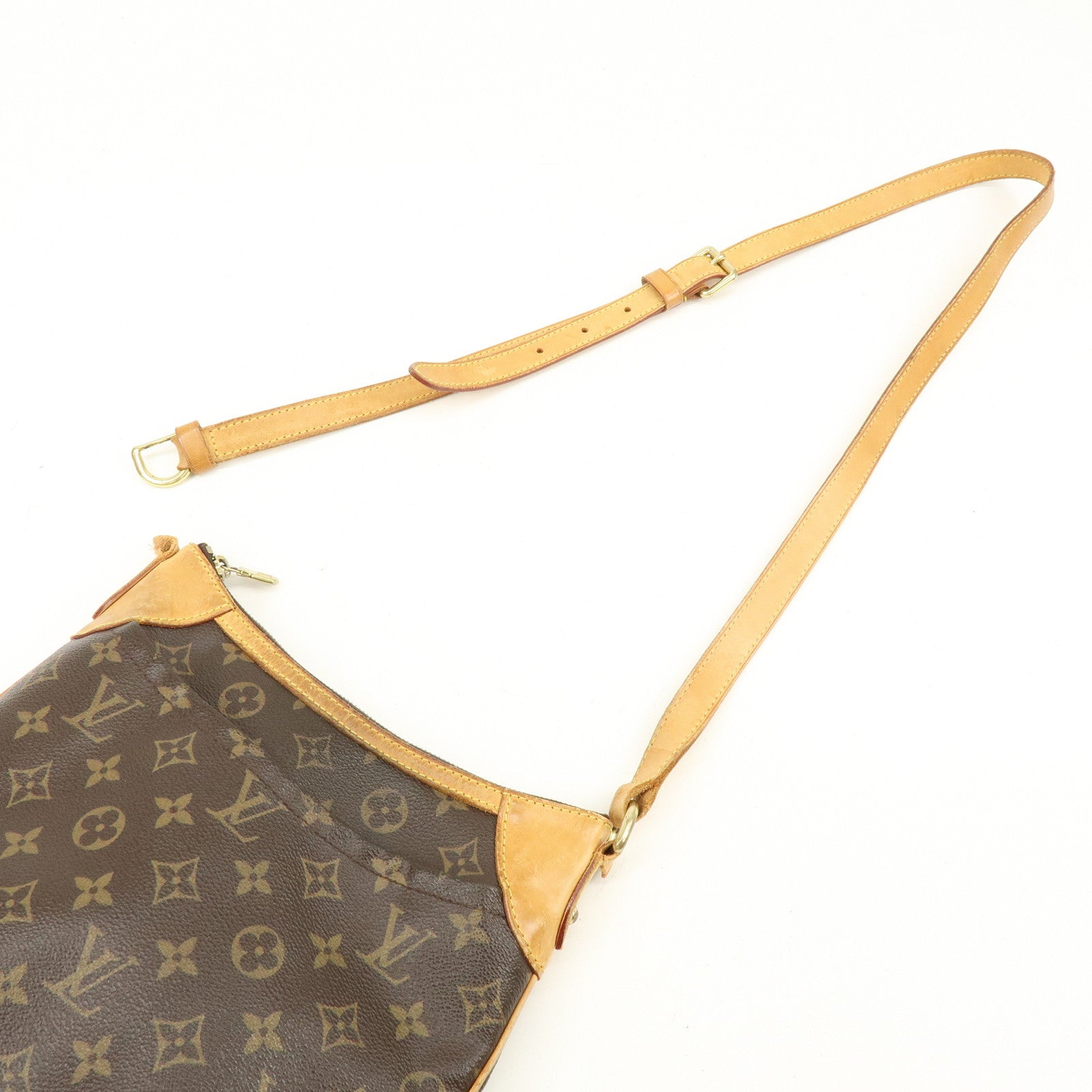 Louis Vuitton Monogram Odeon PM Shoulder Bag Brown M56390