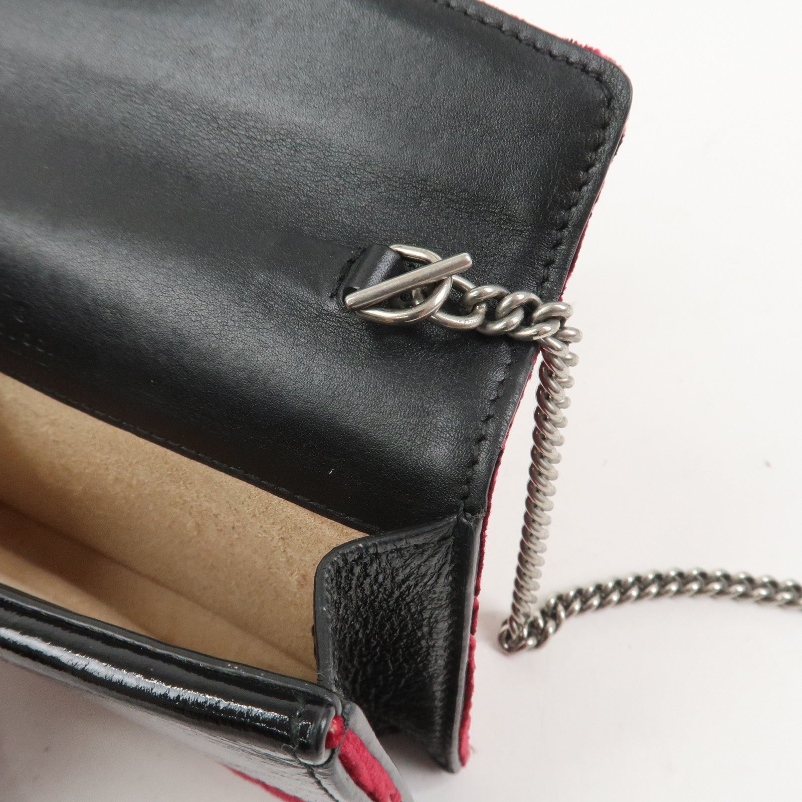 GUCCI Dionysus Super Mini Bag Leather Chain Shoulder Bag 476432