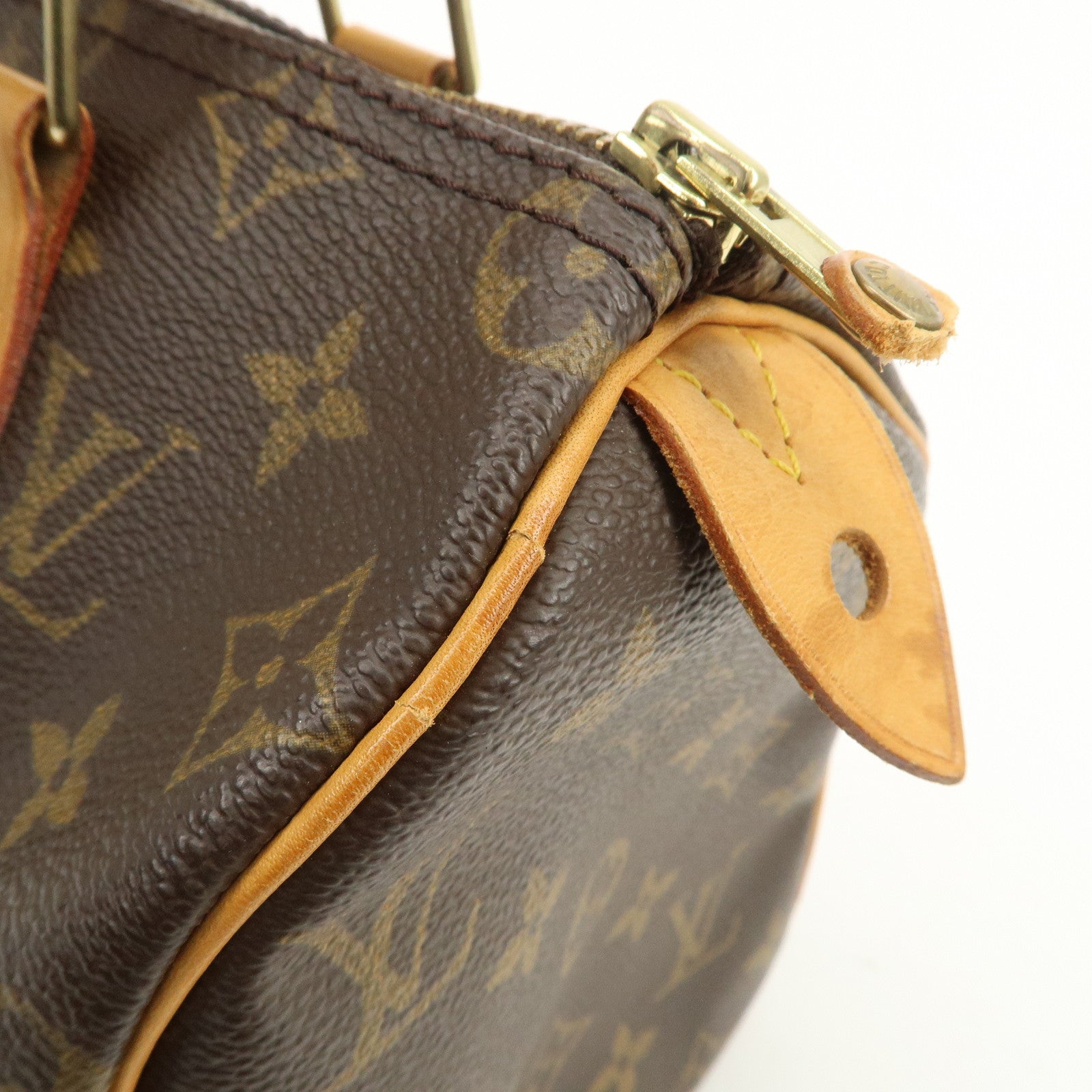 Louis Vuitton Monogram Speedy 25 Boston Bag Hand Bag Brown M41528