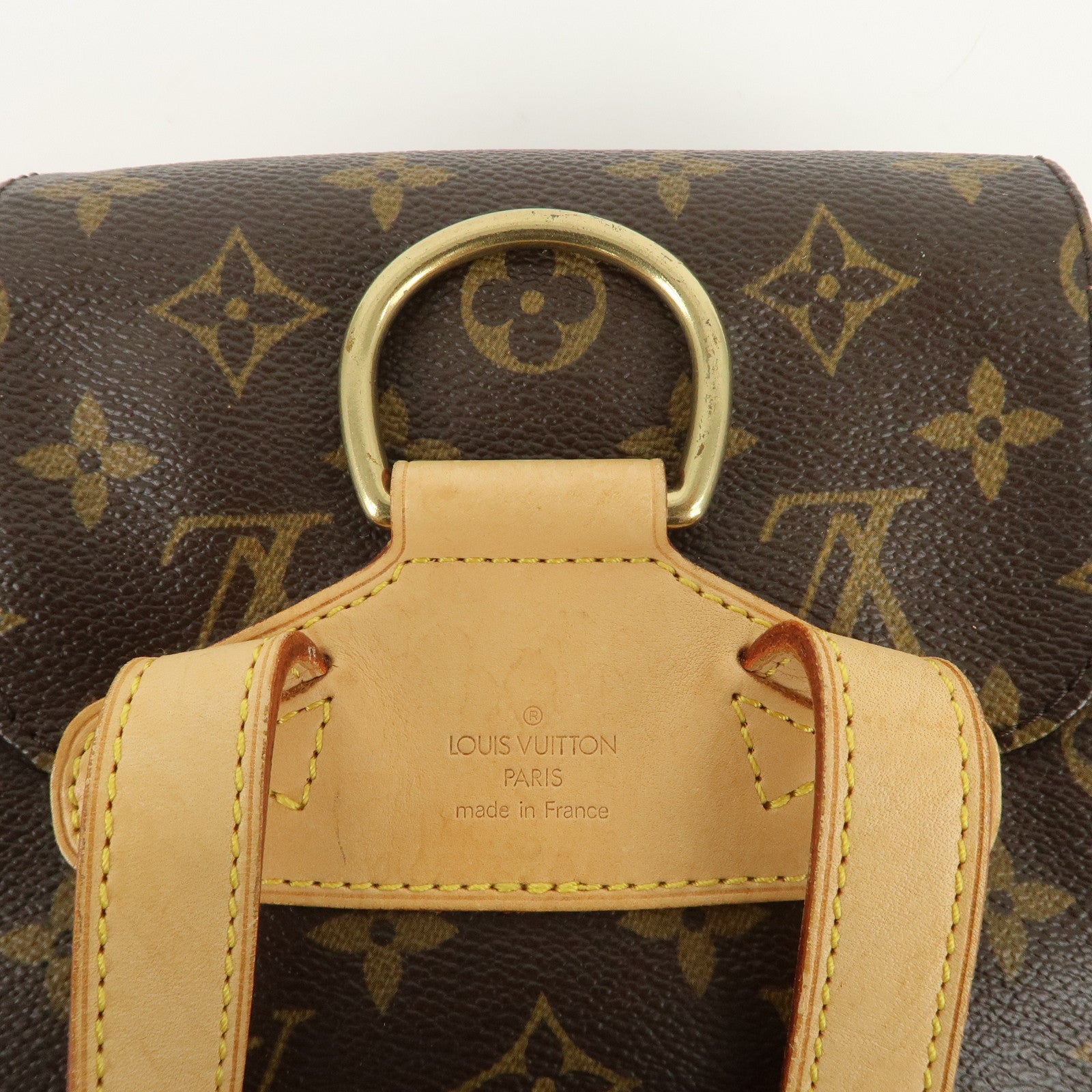 Louis Vuitton Monogram Canvas Montsouris MM Backpack Brown M51136