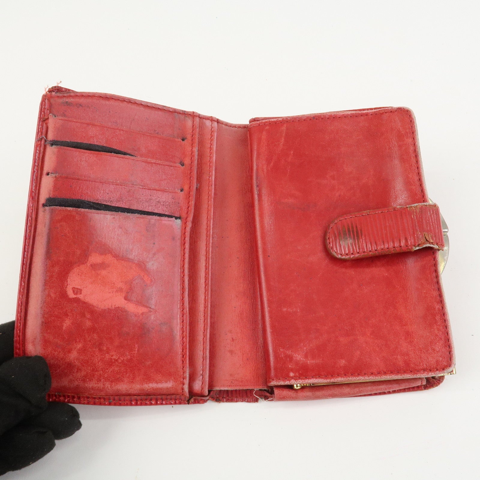 Louis Vuitton Set of 4 Wallet Epi Taiga M30444/M63553/M30394