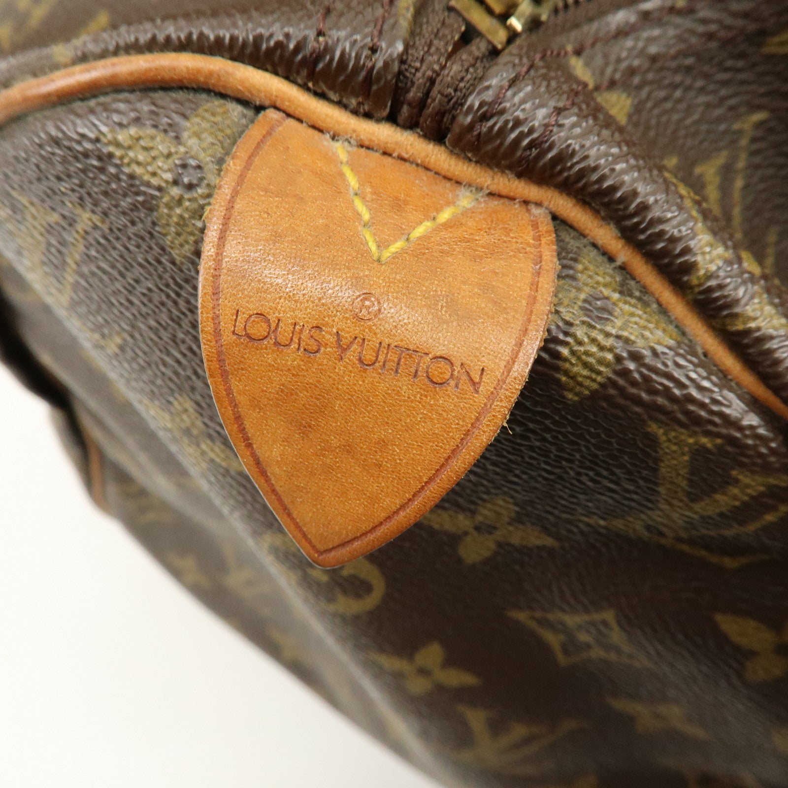 Louis Vuitton Monogram Speedy 40 Hand Bag Boston Bag Brown M41522