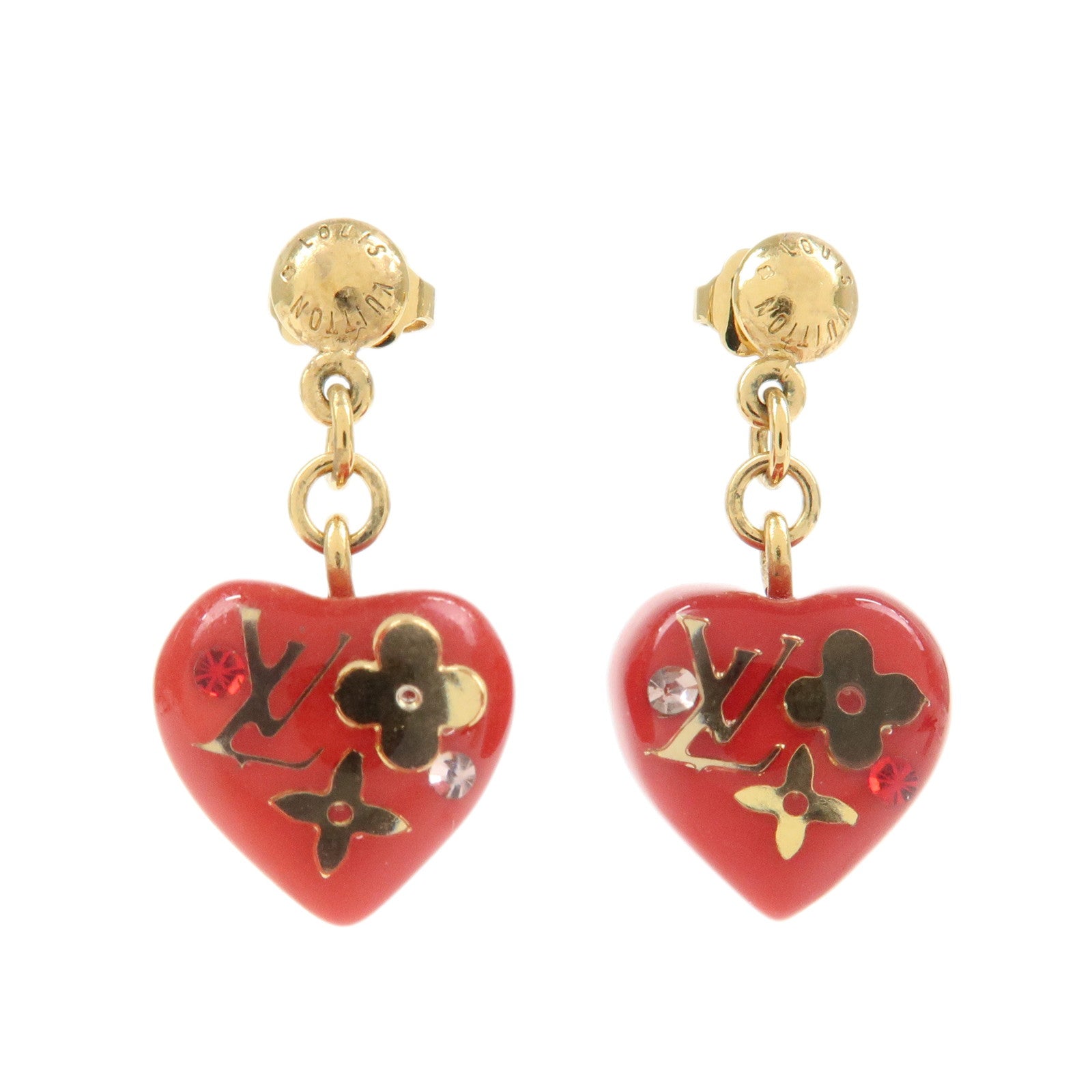 Louis Vuitton Boucles d’oreilles Coeur Inclusion Earrings M66082
