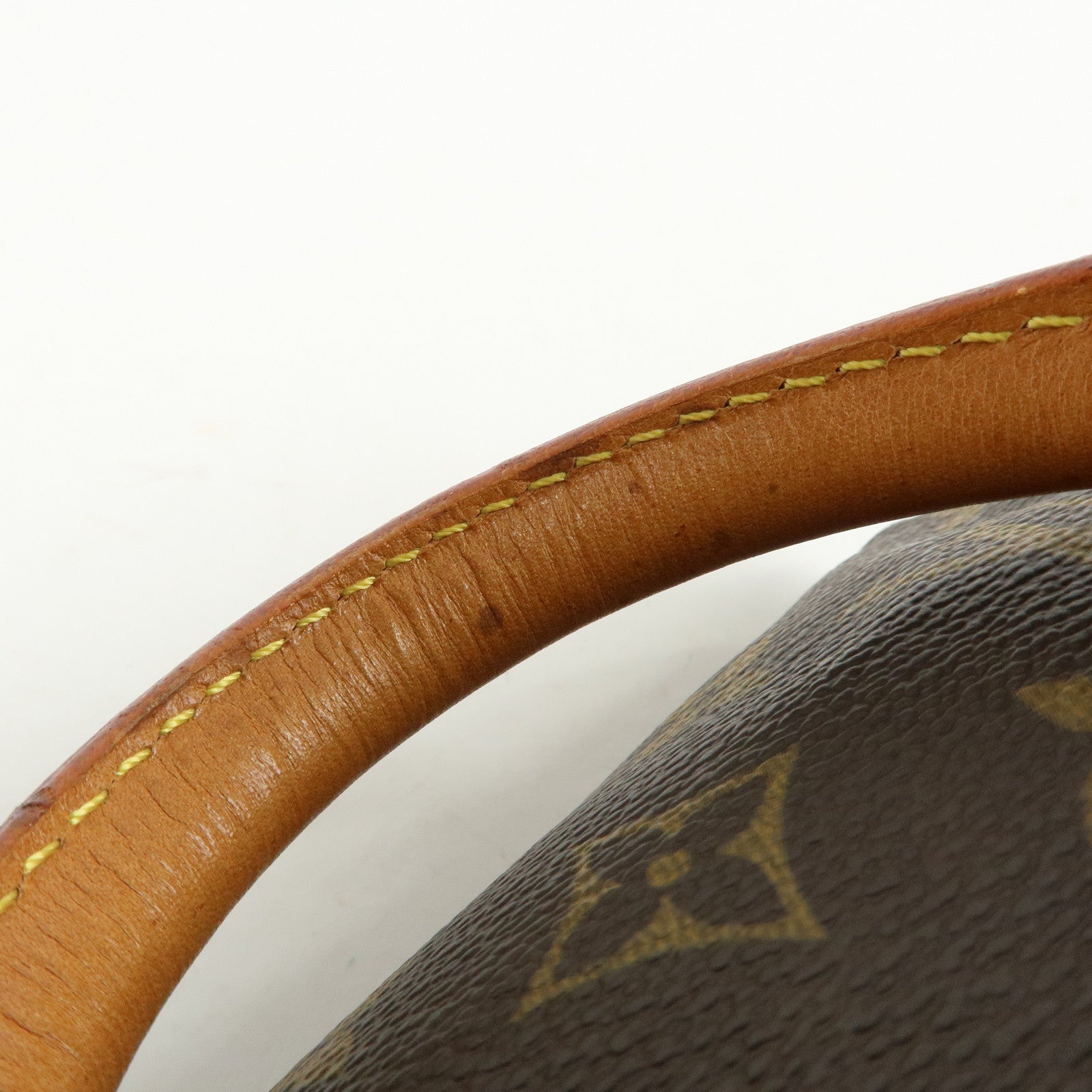 Louis Vuitton Monogram Mini Speedy Hand Bag & Strap Brown M41534