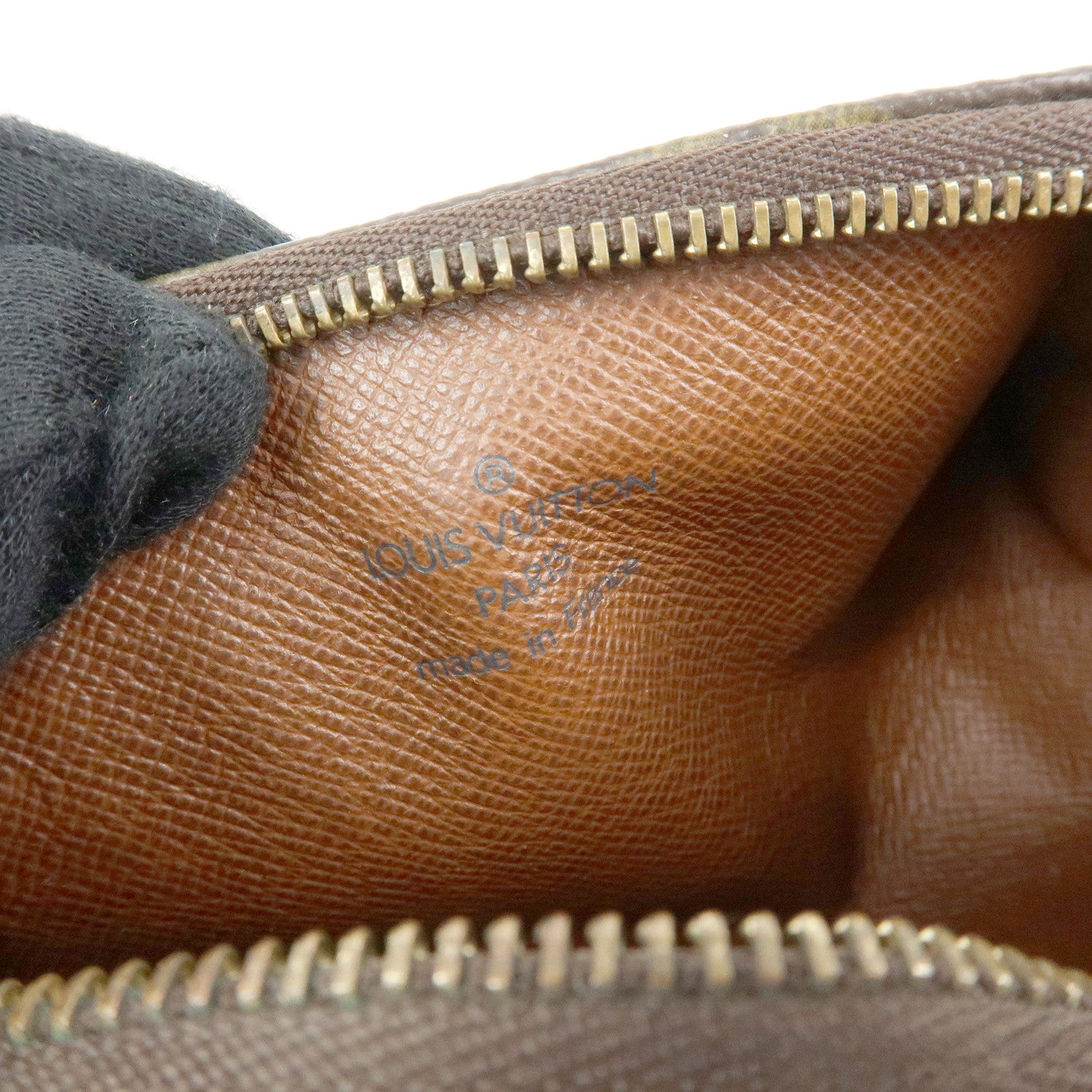 Louis Vuitton Monogram Mini Pouch for Papillon Bag Brown