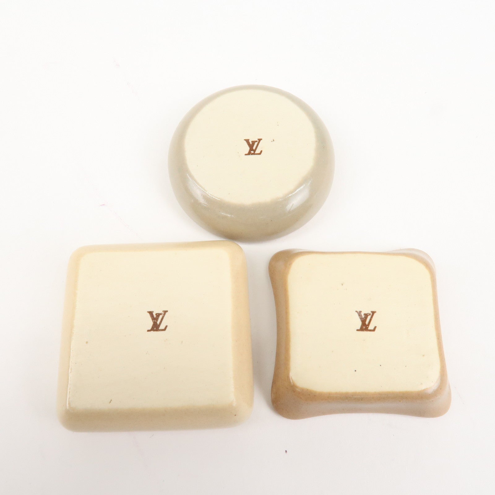 Louis Vuitton Monogram 25th Anniversary Incense Set Plastic Brown Used