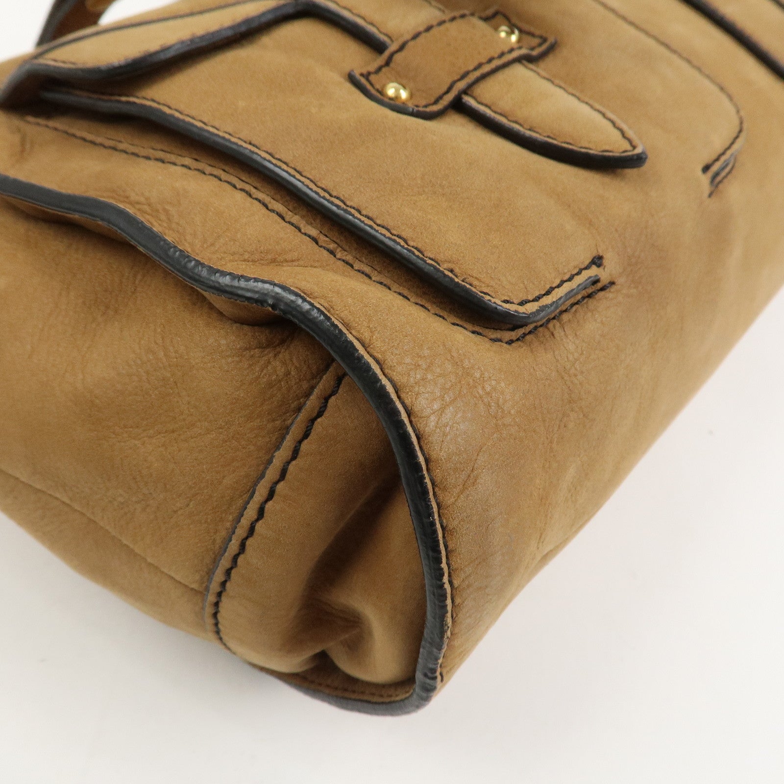 LOEWE Candy Leather Tote Bag Hand Bag Brown